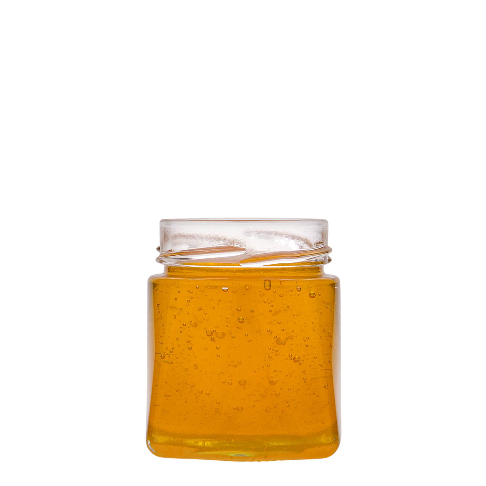 212 ml keturkampis stiklas „Luxor“, anga: Deept-Twist-Off (DTO 63)