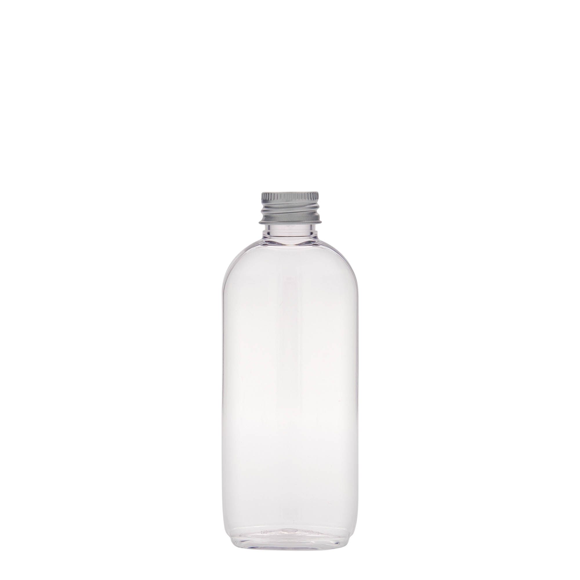 100 ml PET buteliukas „Iris“, ovalus, plastikas, kaklelis: 20/410 100 ml PET buteliukas „Iris“, ovalus, plastikas, kaklelis: 20/410