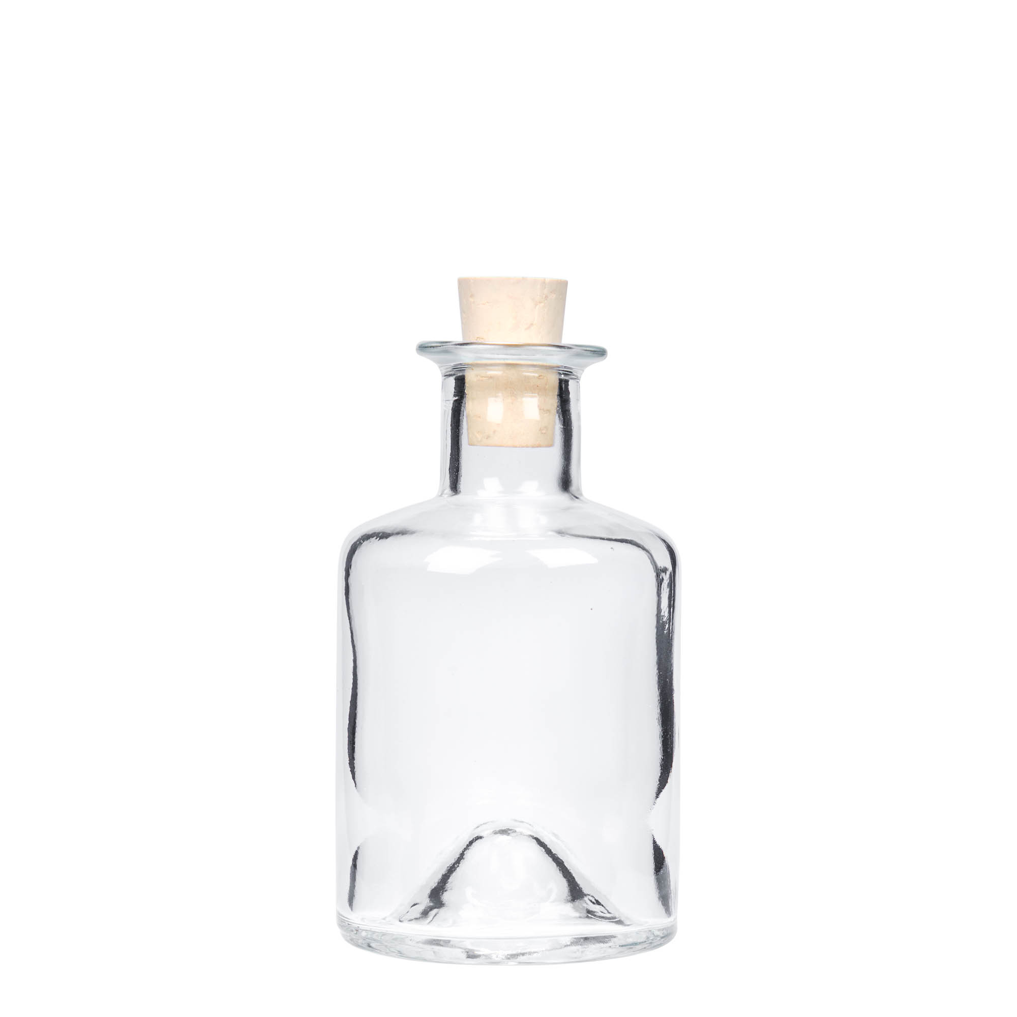 200 ml stiklinis butelis vaistininkui, anga: kamštis 200 ml stiklinis butelis vaistininkui, anga: kamštis