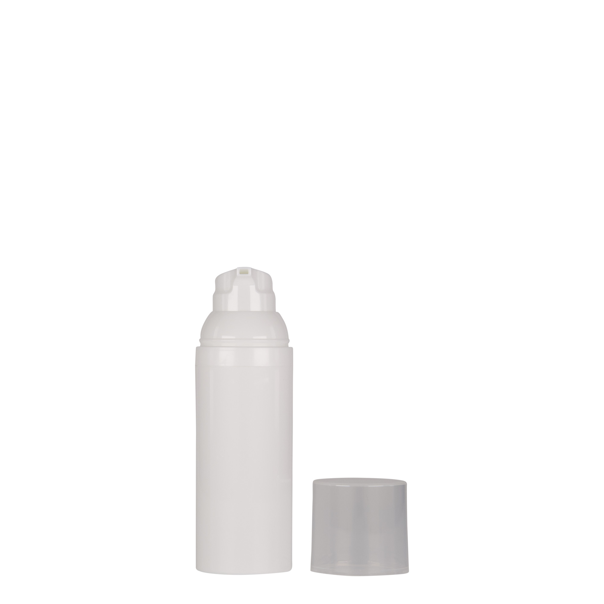 50 ml oro nespaudžiamasis dozatorius „Mezzo“, PP plastikas, baltas