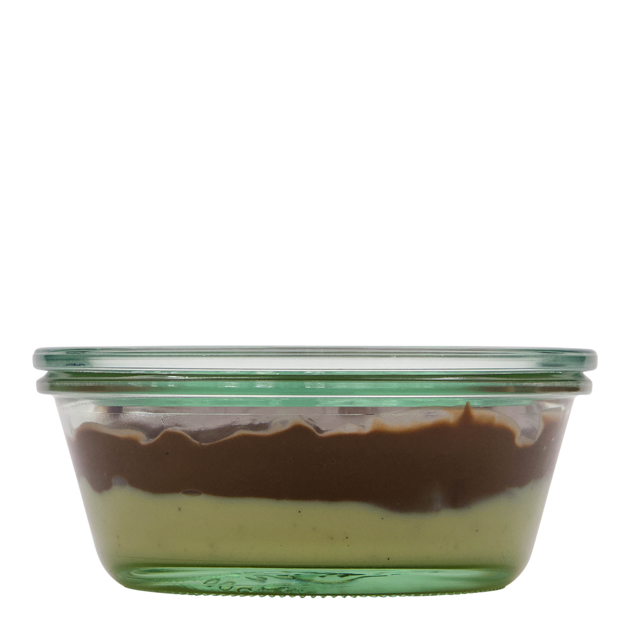 300 ml WECK gurmaniškas stiklainis, burna: apvalus kraštas