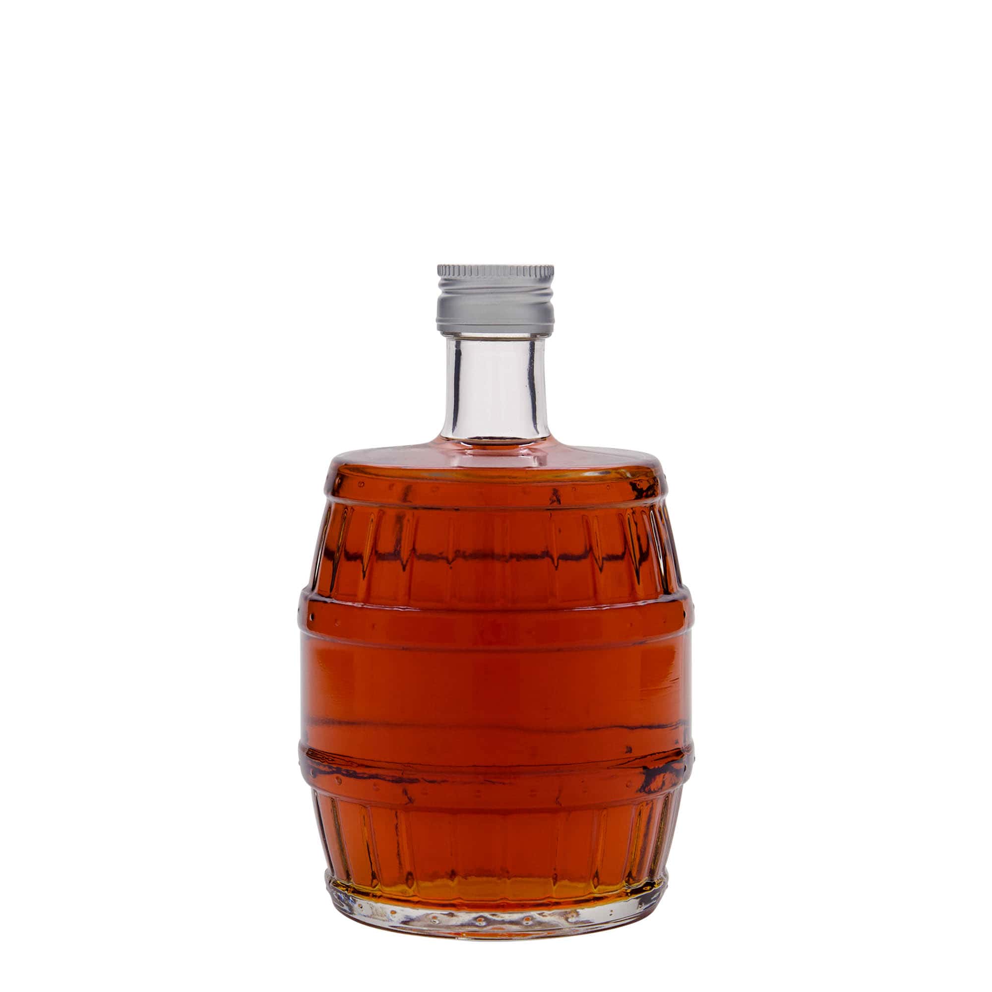 500 ml stiklinis butelis „Statinė“, burna: PP 28