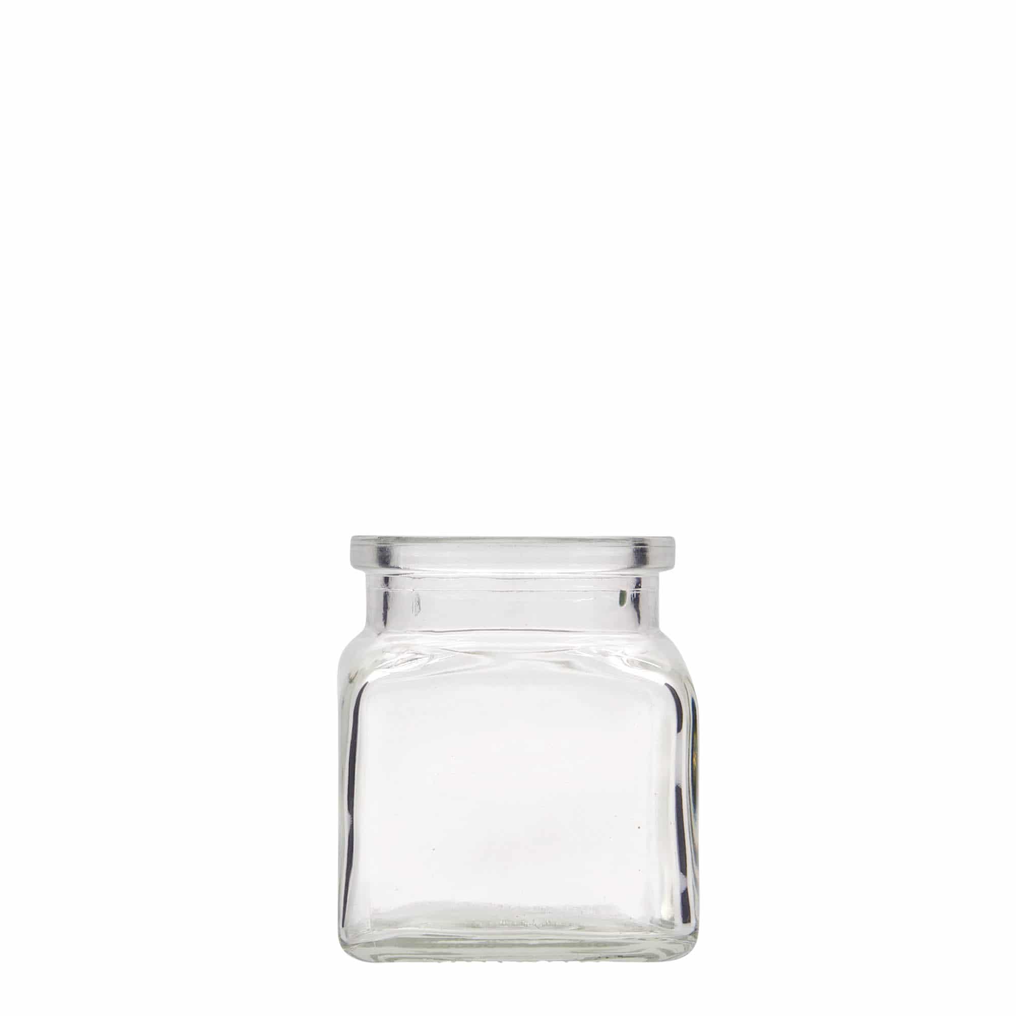 120 ml kamštinis stiklas, kvadratinis, anga: kamštis