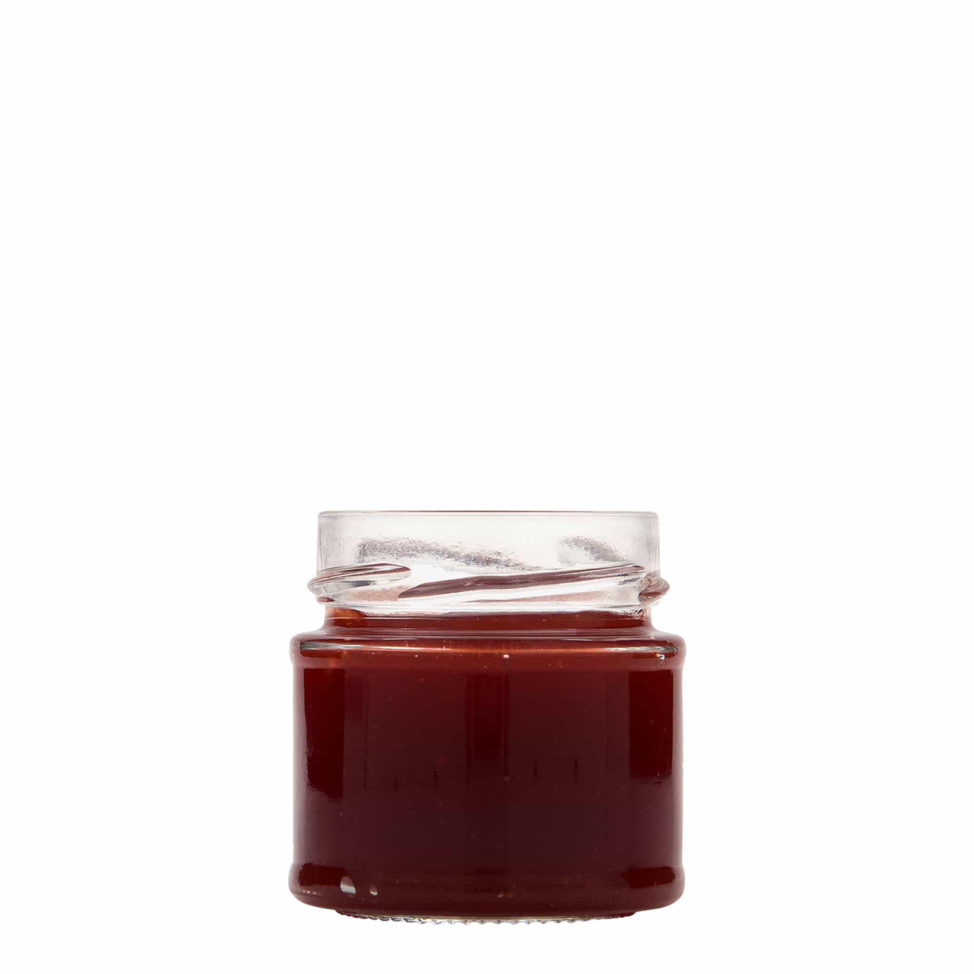 156 ml apvalus stiklas „Enjoy“, anga: Deep-Twist-Off (DTO 63)