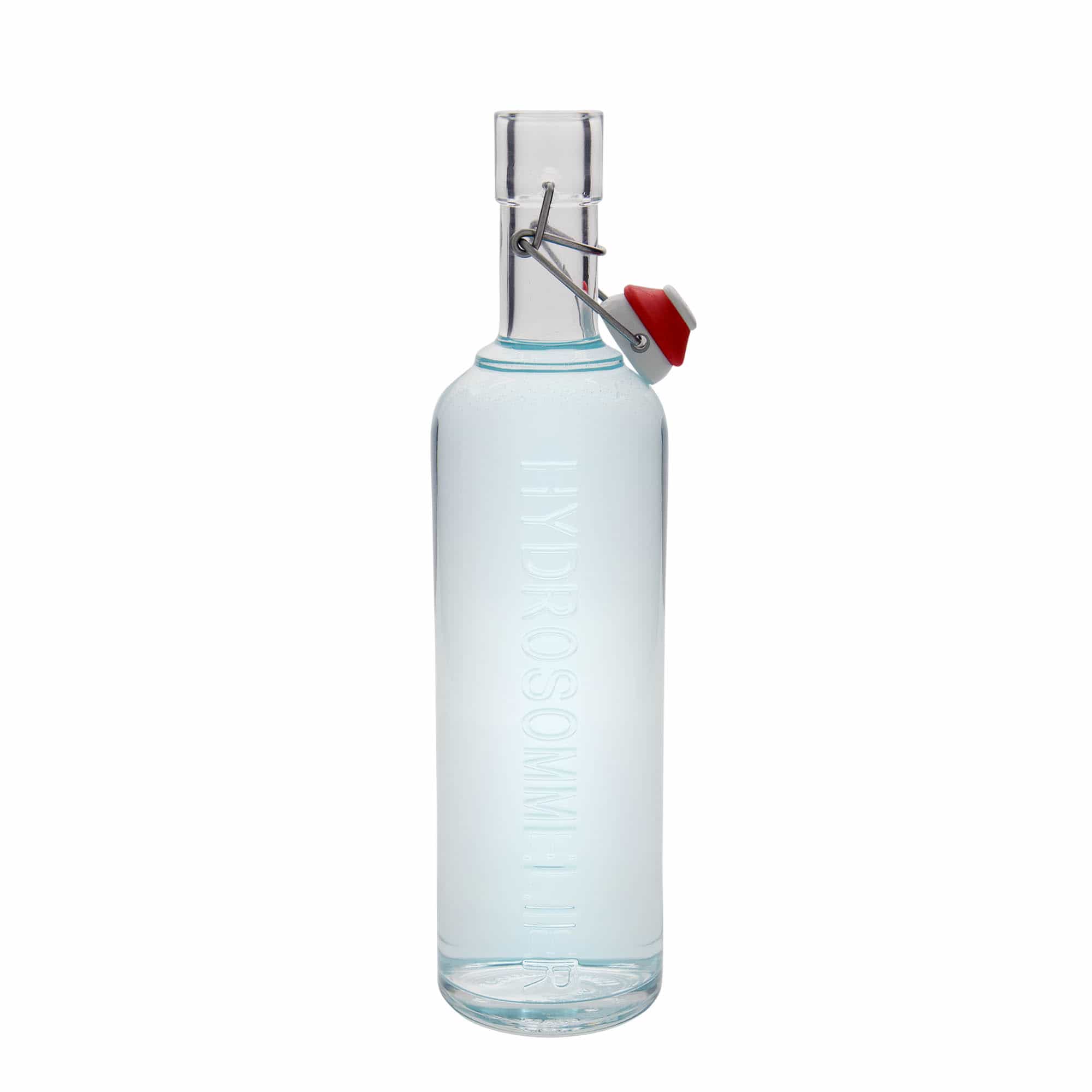 1.000 ml stiklinis butelis „Optima Hydrosommelier“, anga: užsegamas užraktas