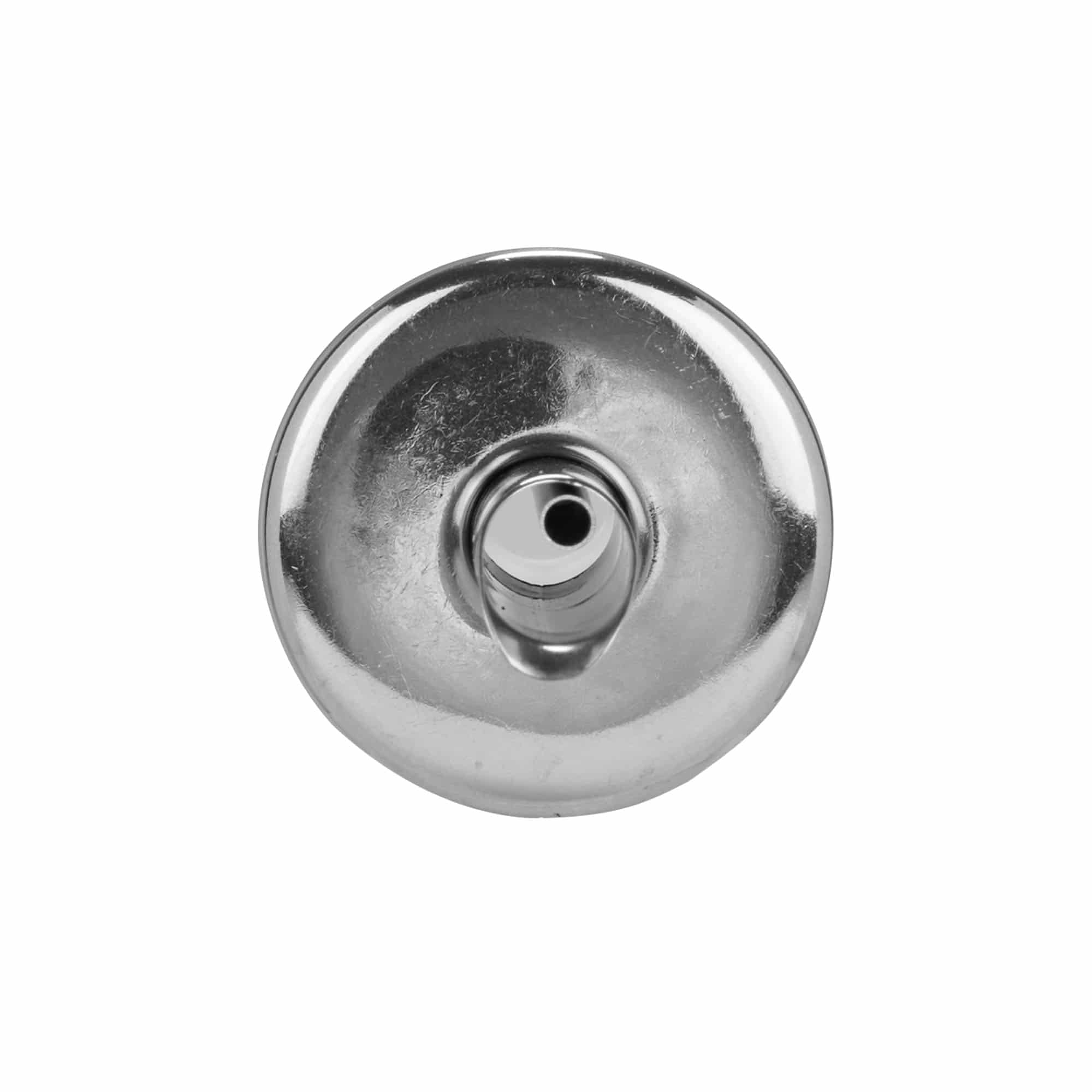 Išpilstymo antgalis Inox aliejui, nerūdijantis plienas, sidabrinės spalvos
