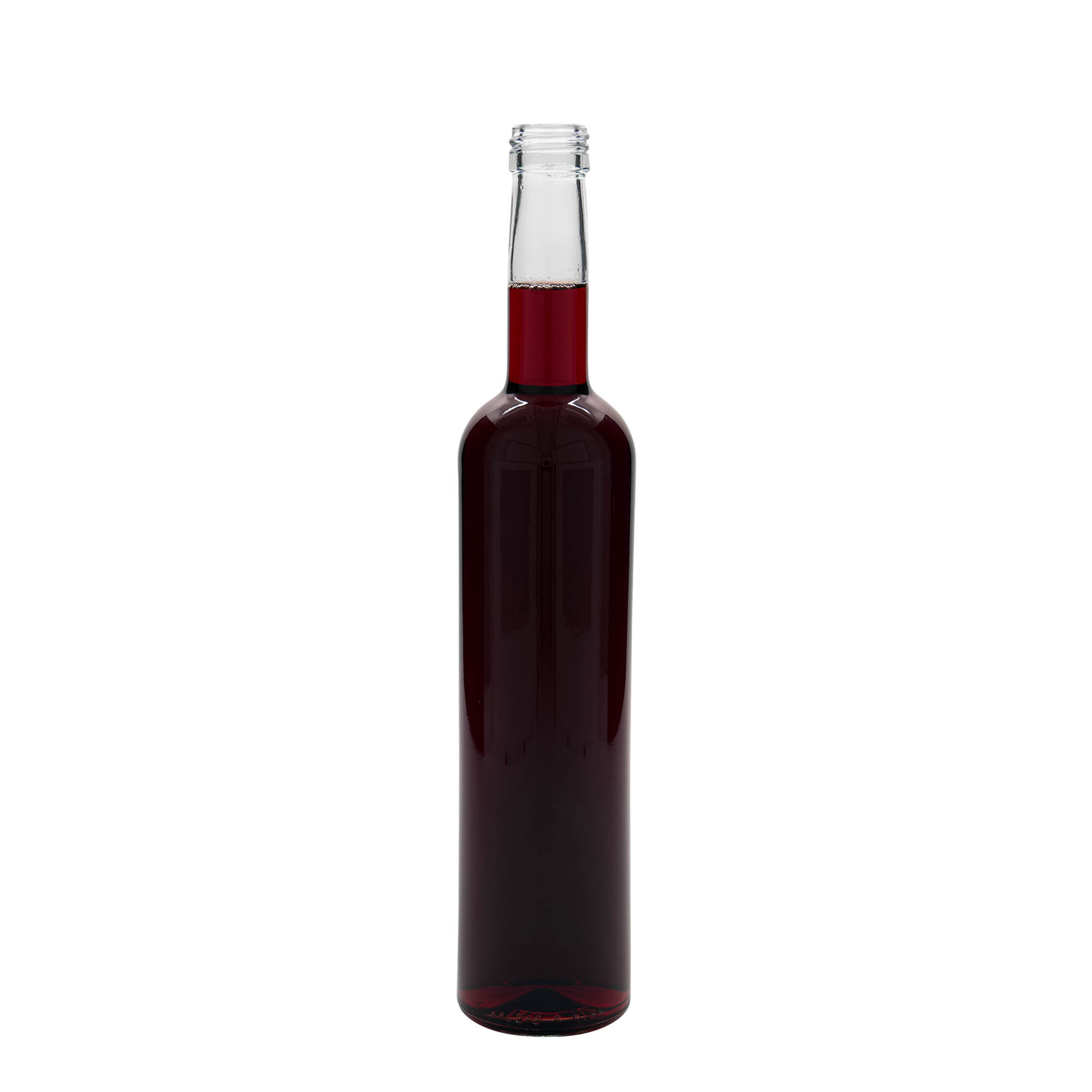 500 ml stiklinis butelis „Bordo“, anga: PP 28 500 ml stiklinis butelis „Bordo“, anga: PP 28