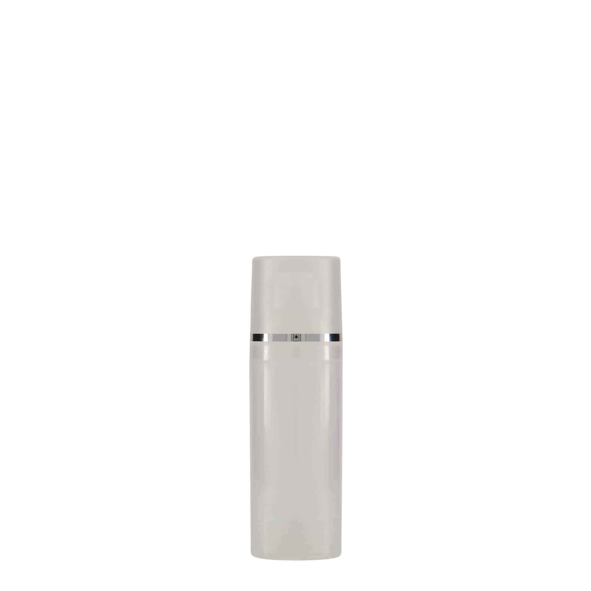 50 ml oro nepraleidžiantis dozatorius „Mezzo“, PP plastikas, natūralios spalvos