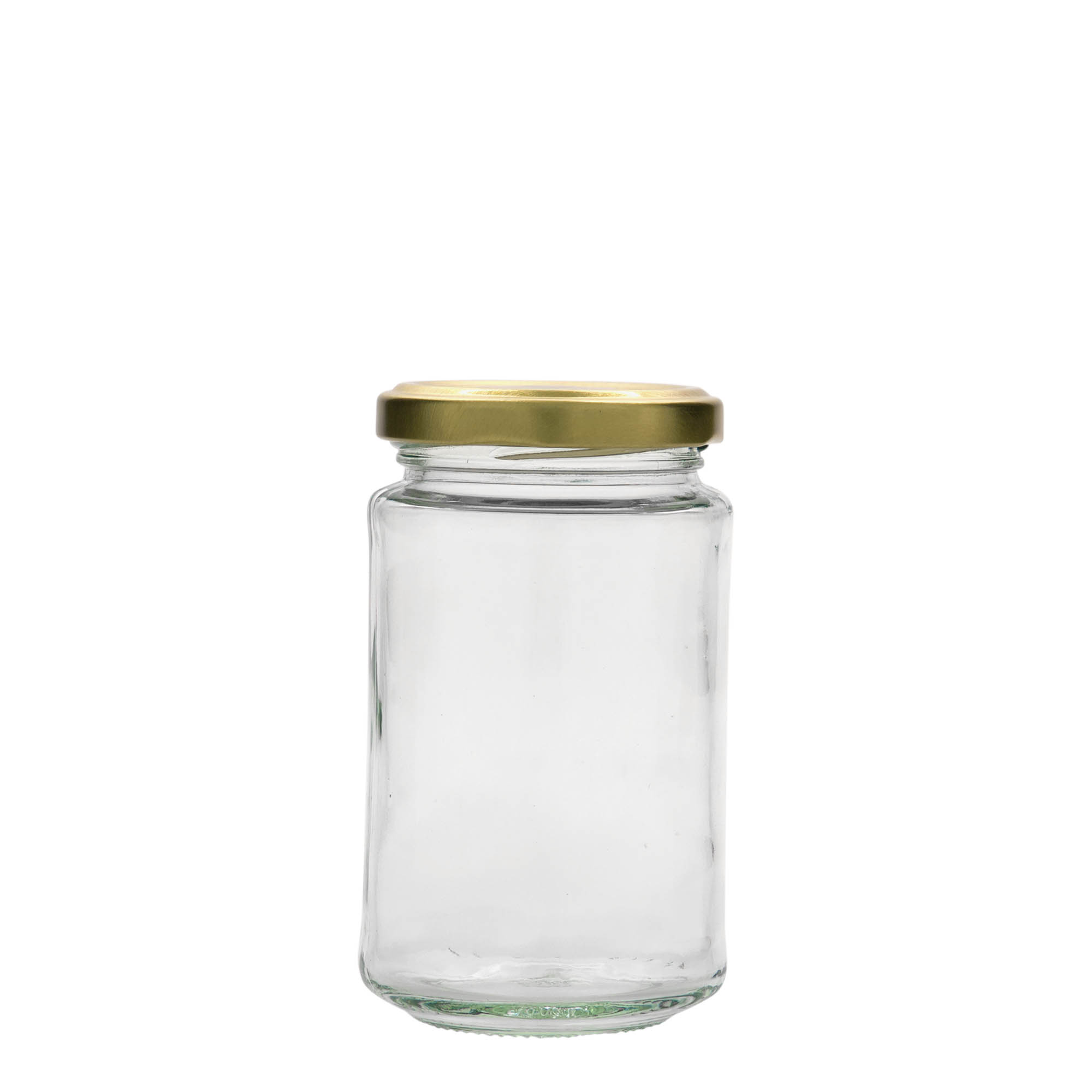 250 ml aukštas apvalus stiklas, burna: Twist-Off (TO 58) 250 ml aukštas apvalus stiklas, burna: Twist-Off (TO 58)