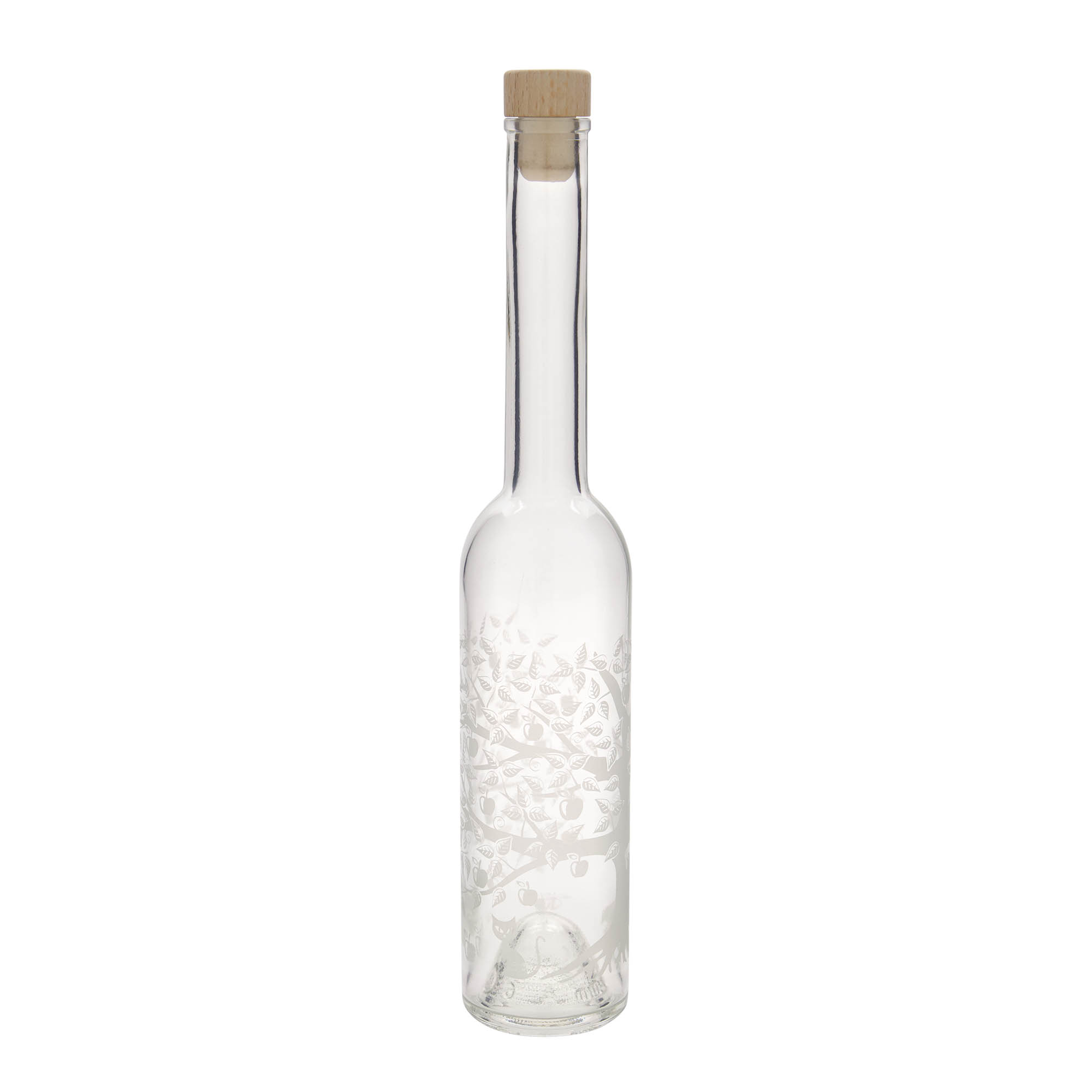 350 ml stiklinis butelis „Opera“, motyvas: obuolių medis, kamštis: kamštis 350 ml stiklinis butelis „Opera“, motyvas: obuolių medis, kamštis: kamštis