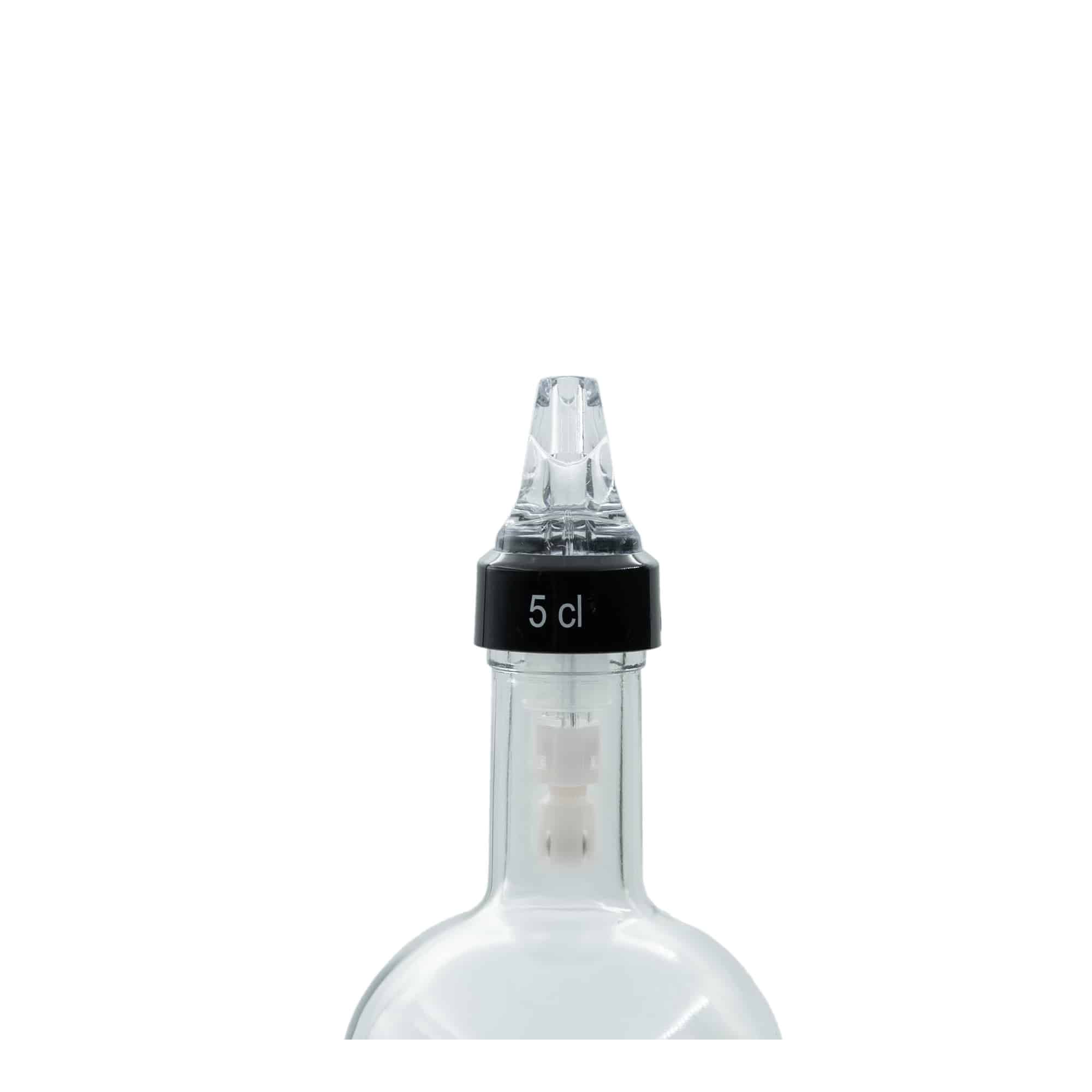 Dozatorius „Auto Pour“ 5 cl, PE plastikas, skaidrus