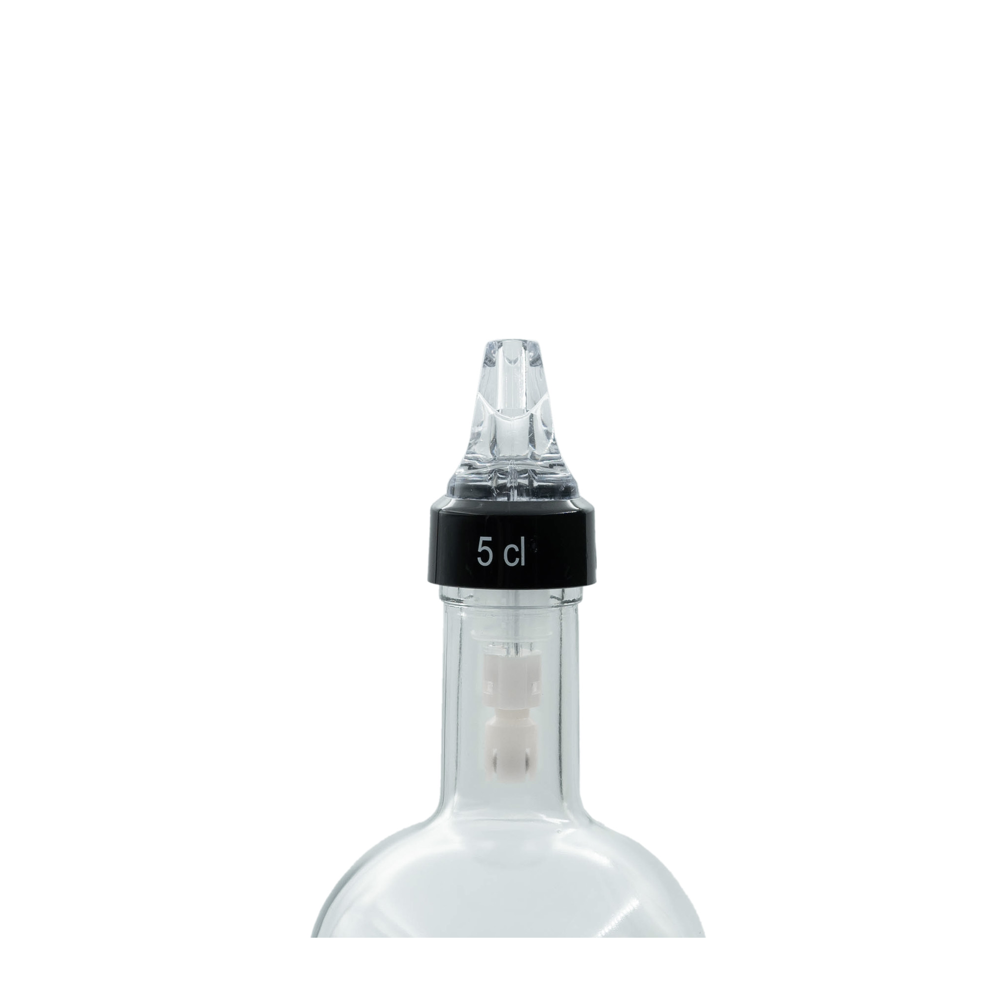 Dozatorius „Auto Pour“ 5 cl, PE plastikas, skaidrus