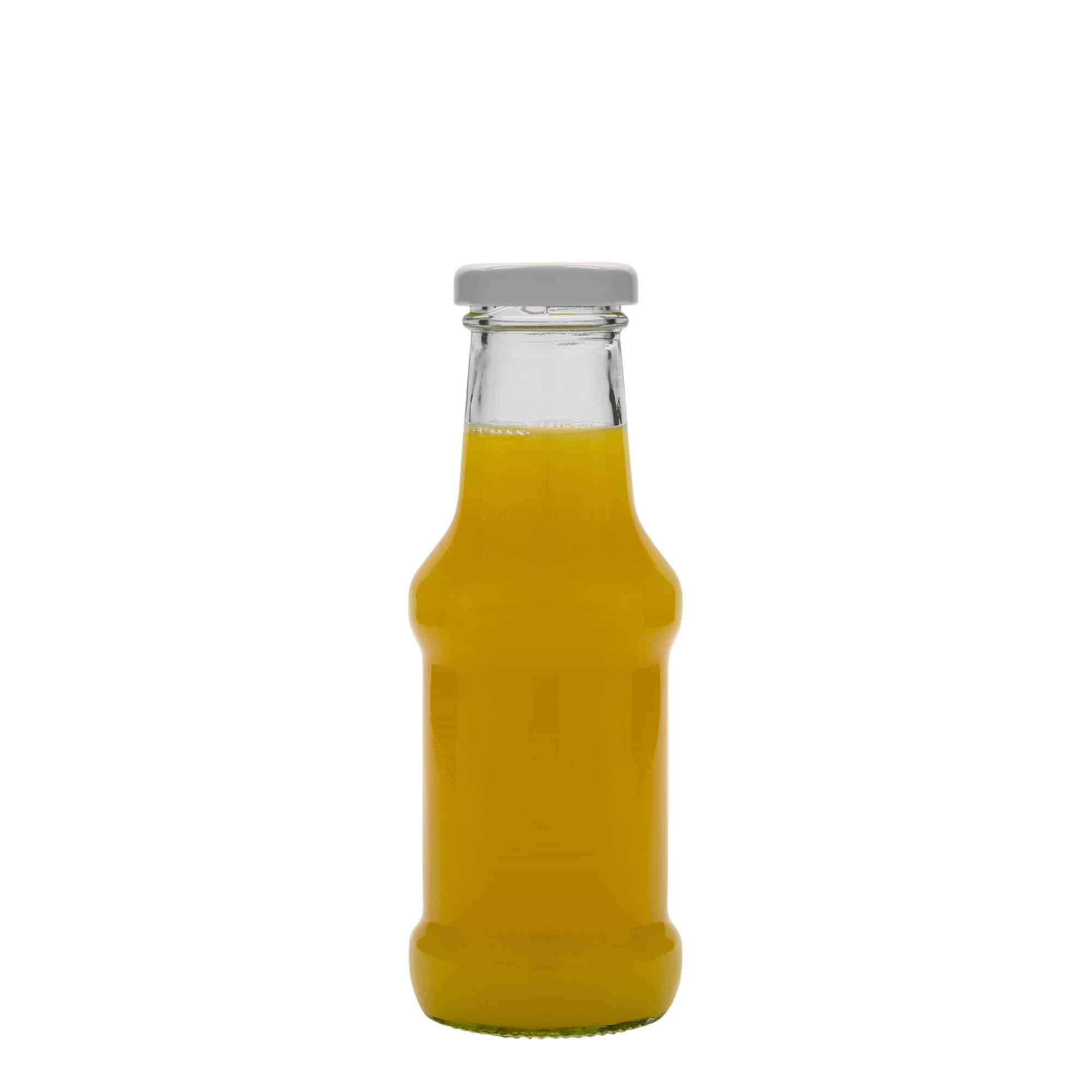 250 ml padažo buteliukas, stiklas, kamštis: Twist-Off (TO 38)
