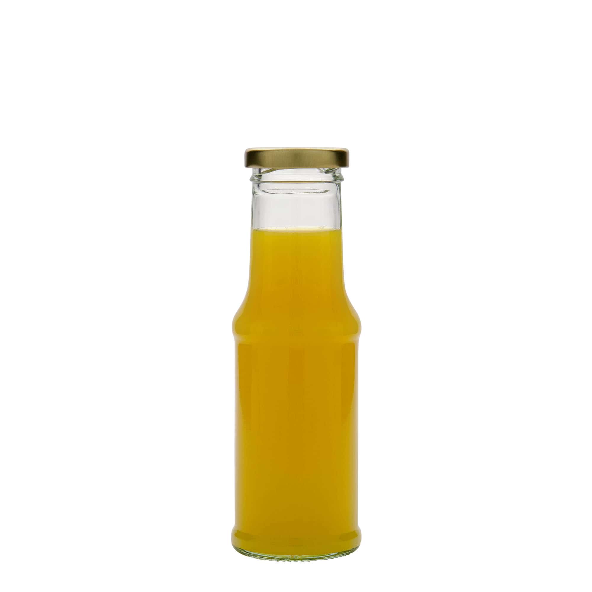 200 ml padažo butelis, stiklas, anga: sukama (TO 43)