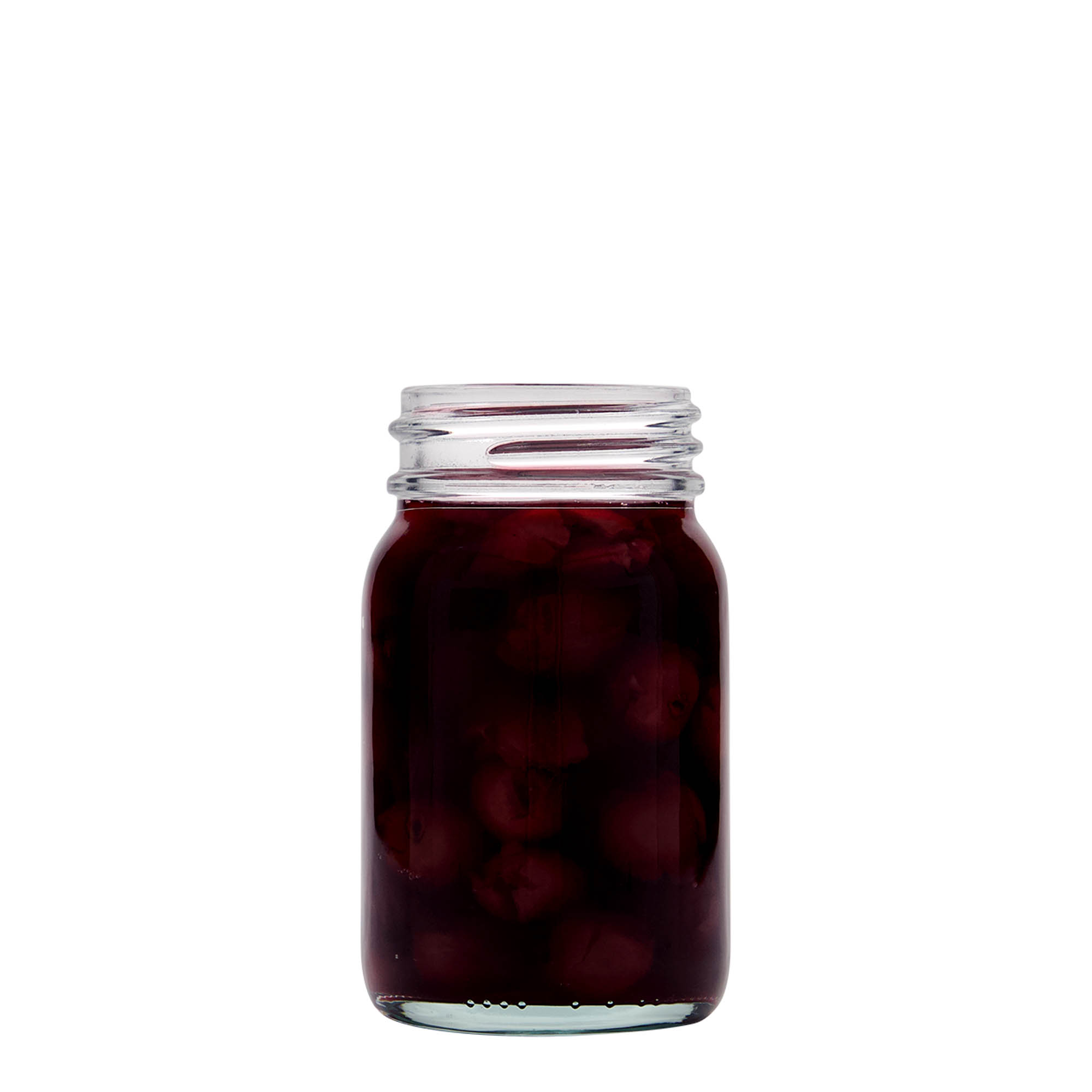 200 ml plačiakaklis stiklainis, anga: DIN 55