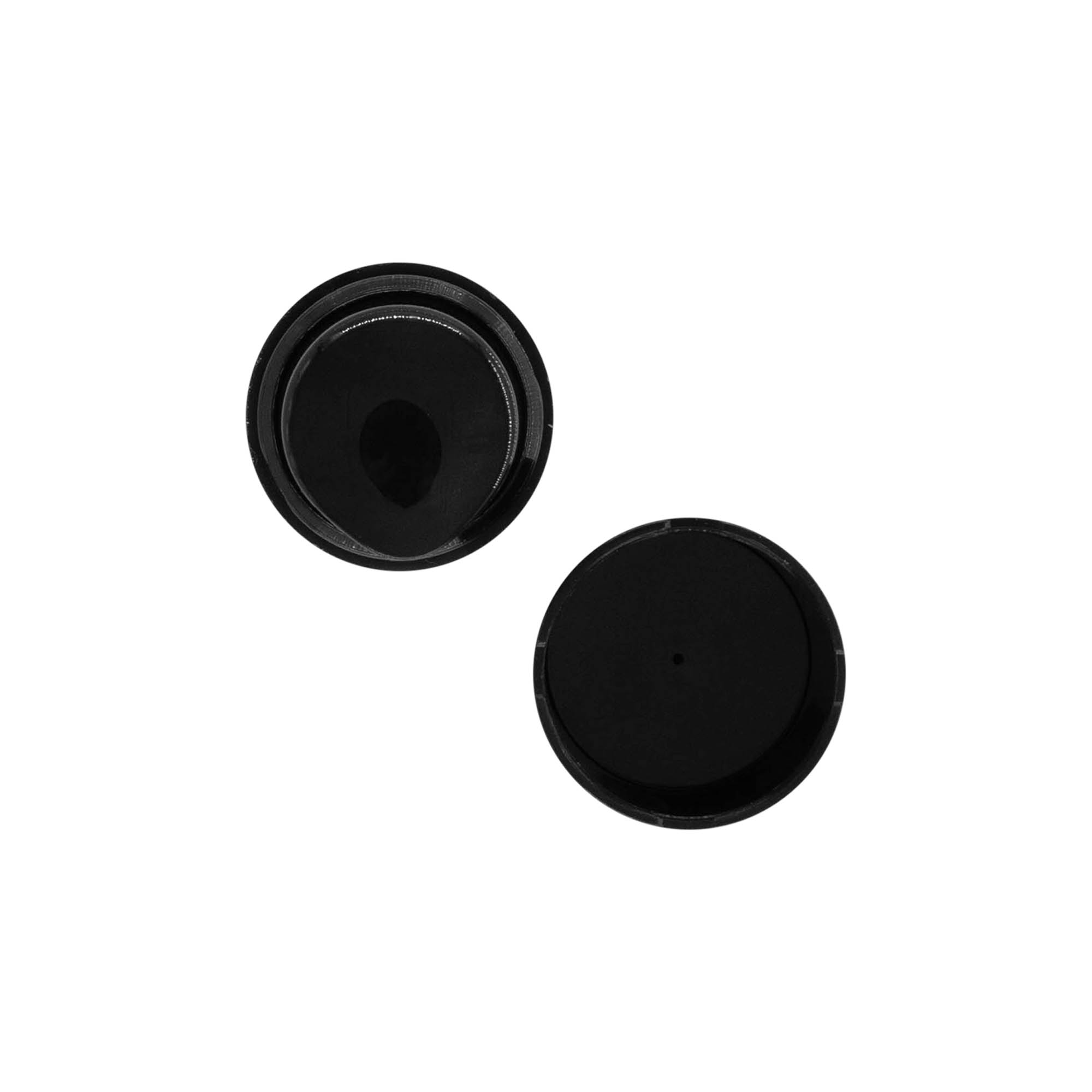 Airless dozatoriaus pompos galvutė „Nano“, PP plastikas, juoda Airless dozatoriaus pompos galvutė „Nano“, PP plastikas, juoda