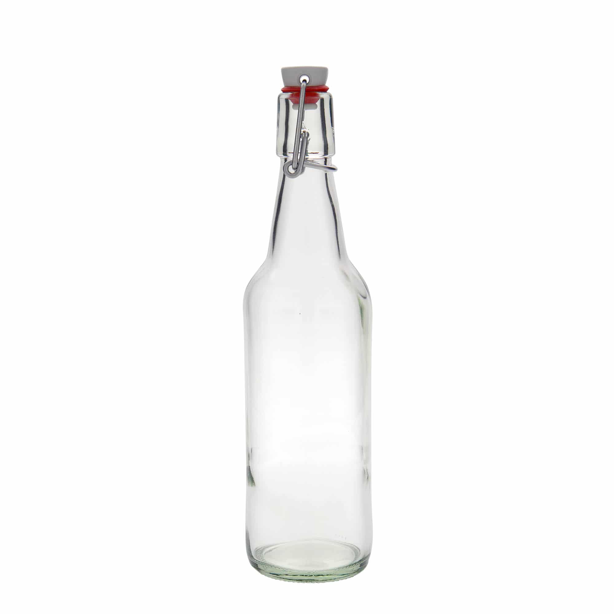 500 ml alaus butelis, stiklas, kamštis: užsegamas užraktas