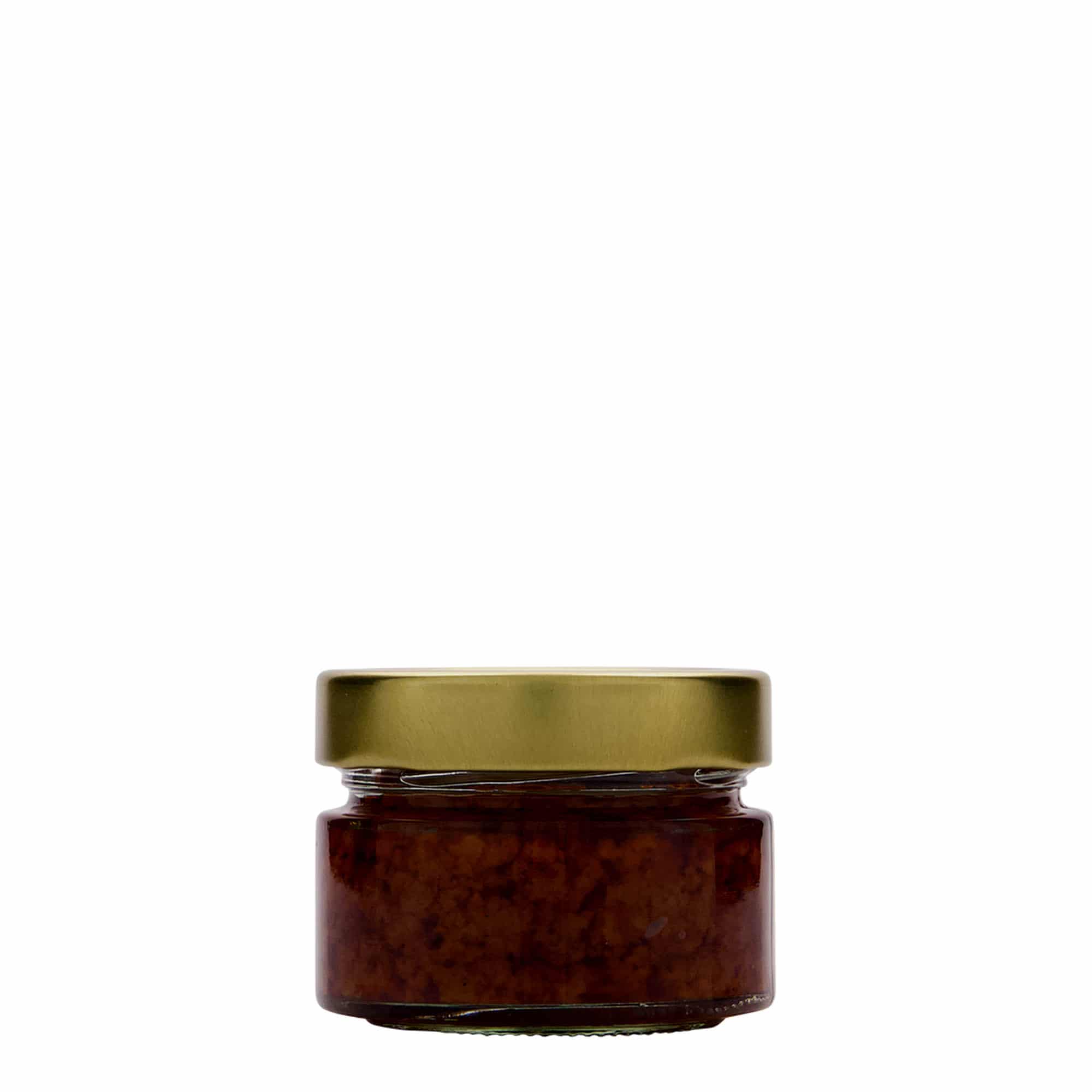 130 ml apvalus stiklas „Aurora“, anga: Deep-Twist-Off (DTO 66)