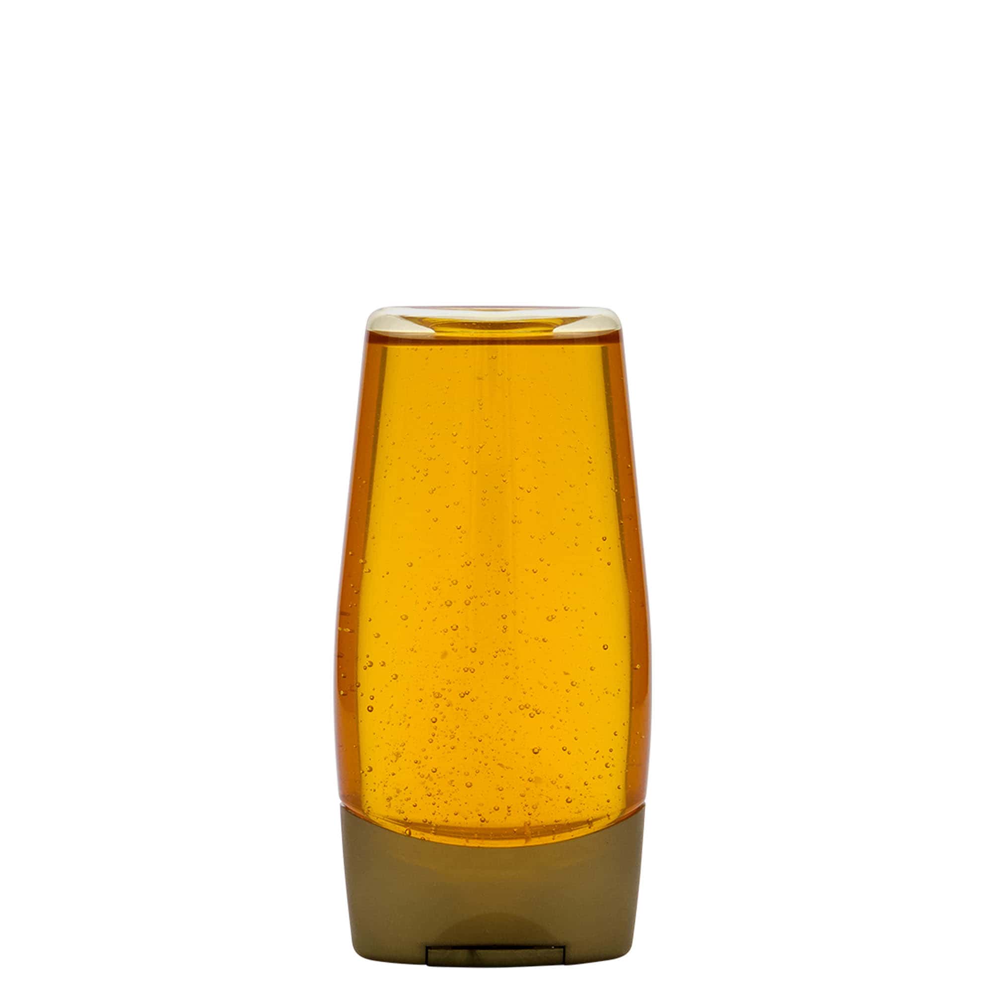 200 ml PET butelis „Squeeze“, ovalus, plastikinis