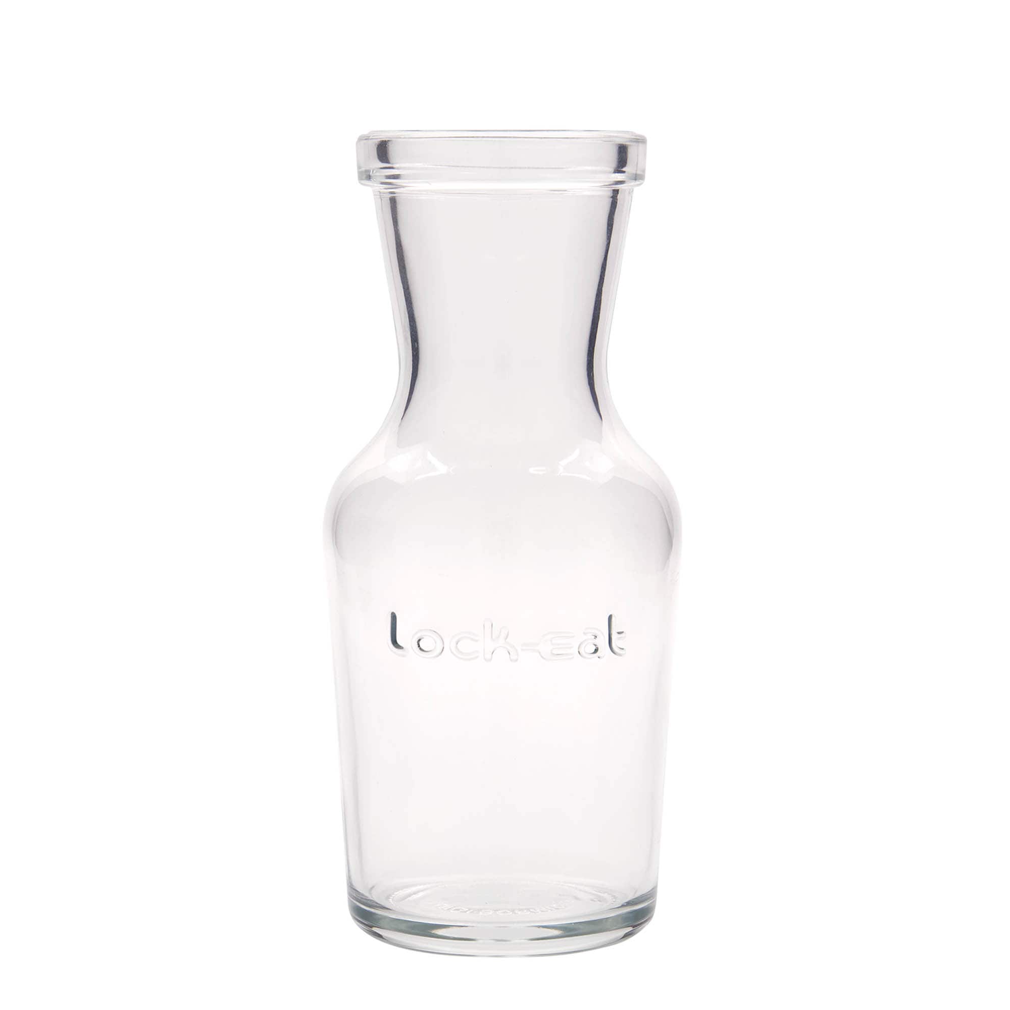 500 ml stiklinė karafa „Lock-Eat“, anga: vielos lankelio uždarymas