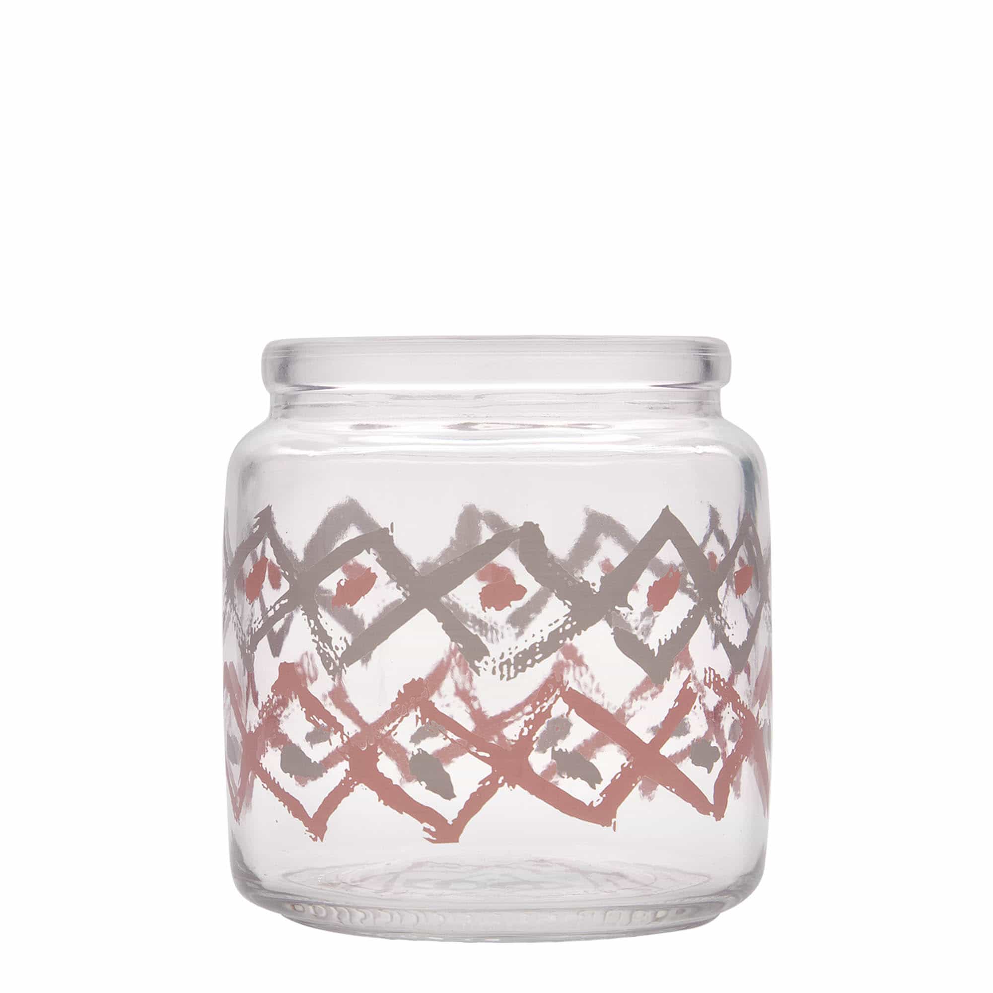 750 ml kamštinis stiklas „Giara“, motyvas: Manolibera rosa, anga: kamštis