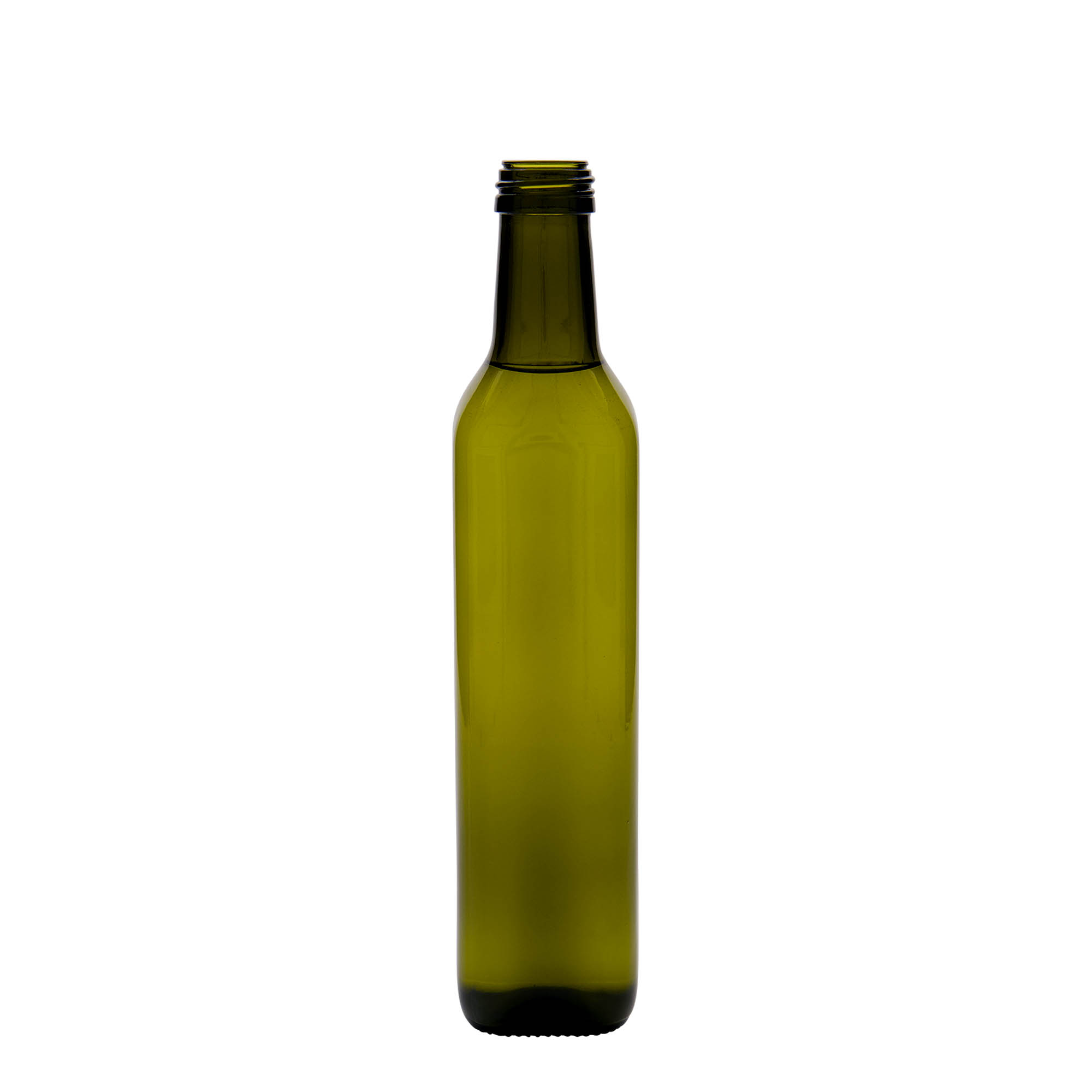 500 ml stiklinis butelis „Marasca“, kvadratinis, antikinės žalios spalvos, burna: PP 31,5 500 ml stiklinis butelis „Marasca“, kvadratinis, antikinės žalios spalvos, burna: PP 31,5