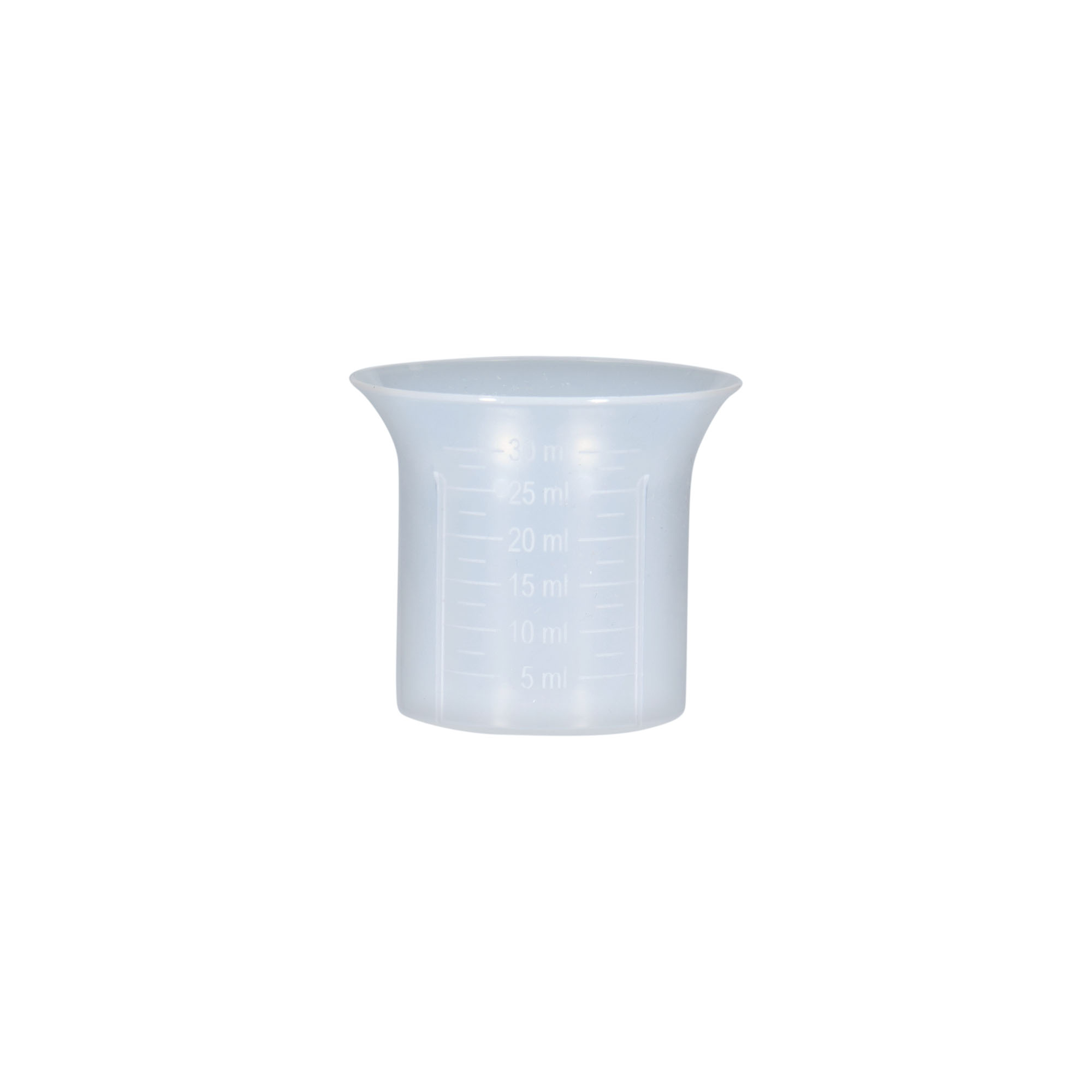 Matavimo indelis 5-30 ml, PP plastikas Matavimo indelis 5-30 ml, PP plastikas