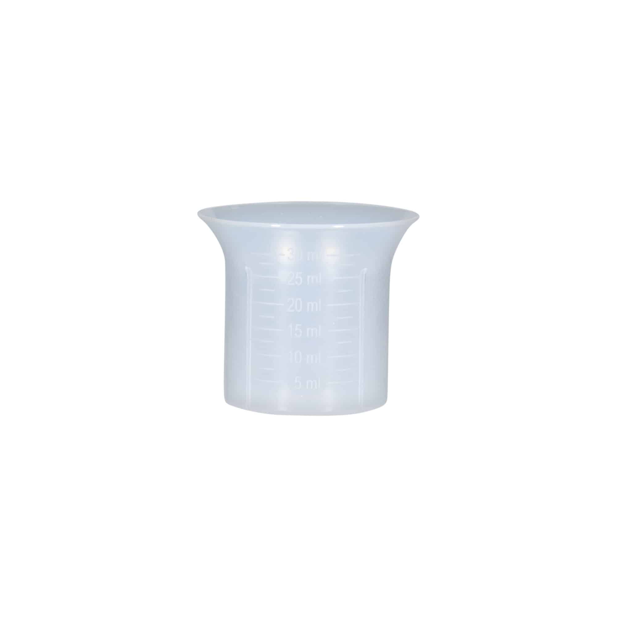 Matavimo indelis 5-30 ml, PP plastikas
