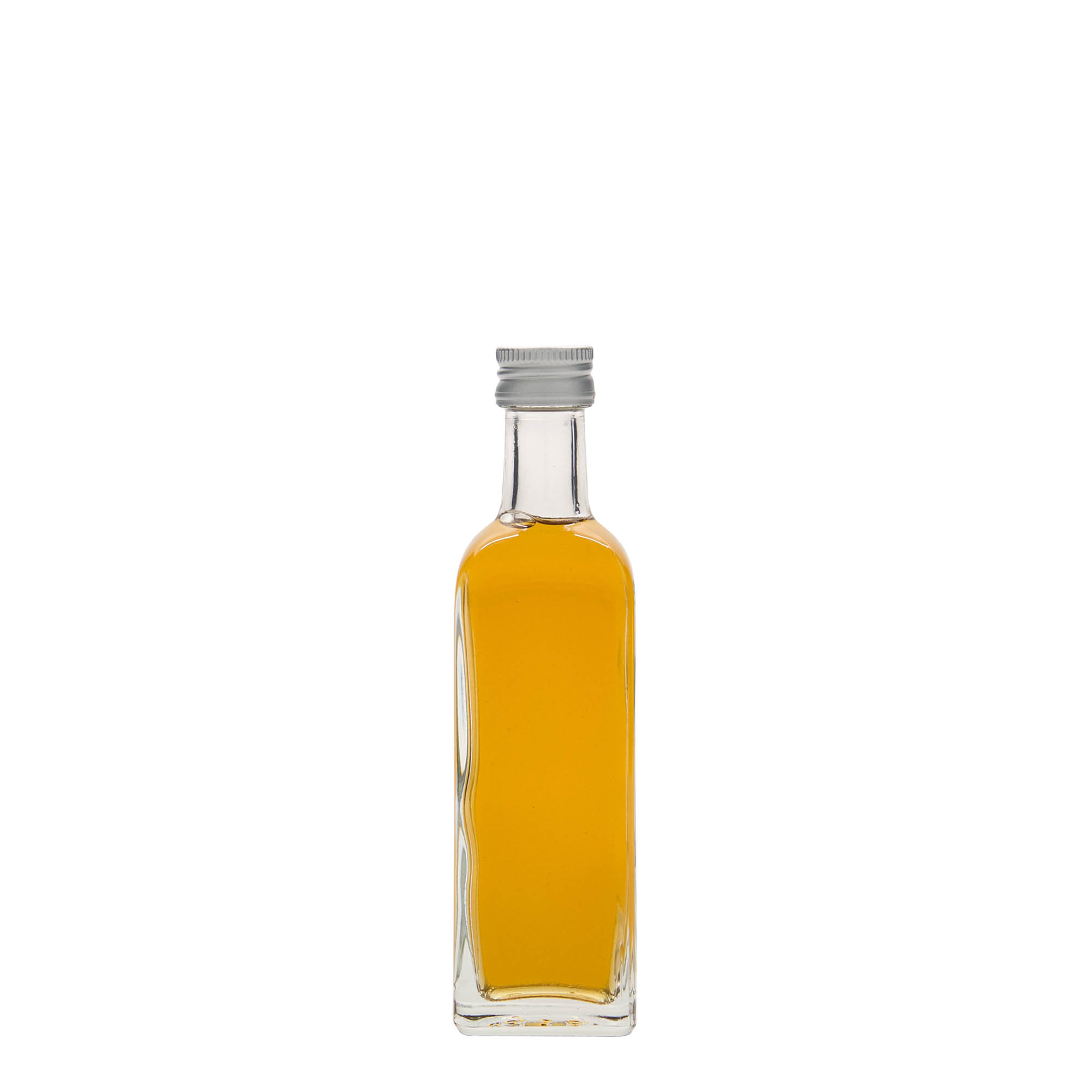 60 ml stiklinis buteliukas „Marasca“, kvadratinis, anga: PP 18 60 ml stiklinis buteliukas „Marasca“, kvadratinis, anga: PP 18