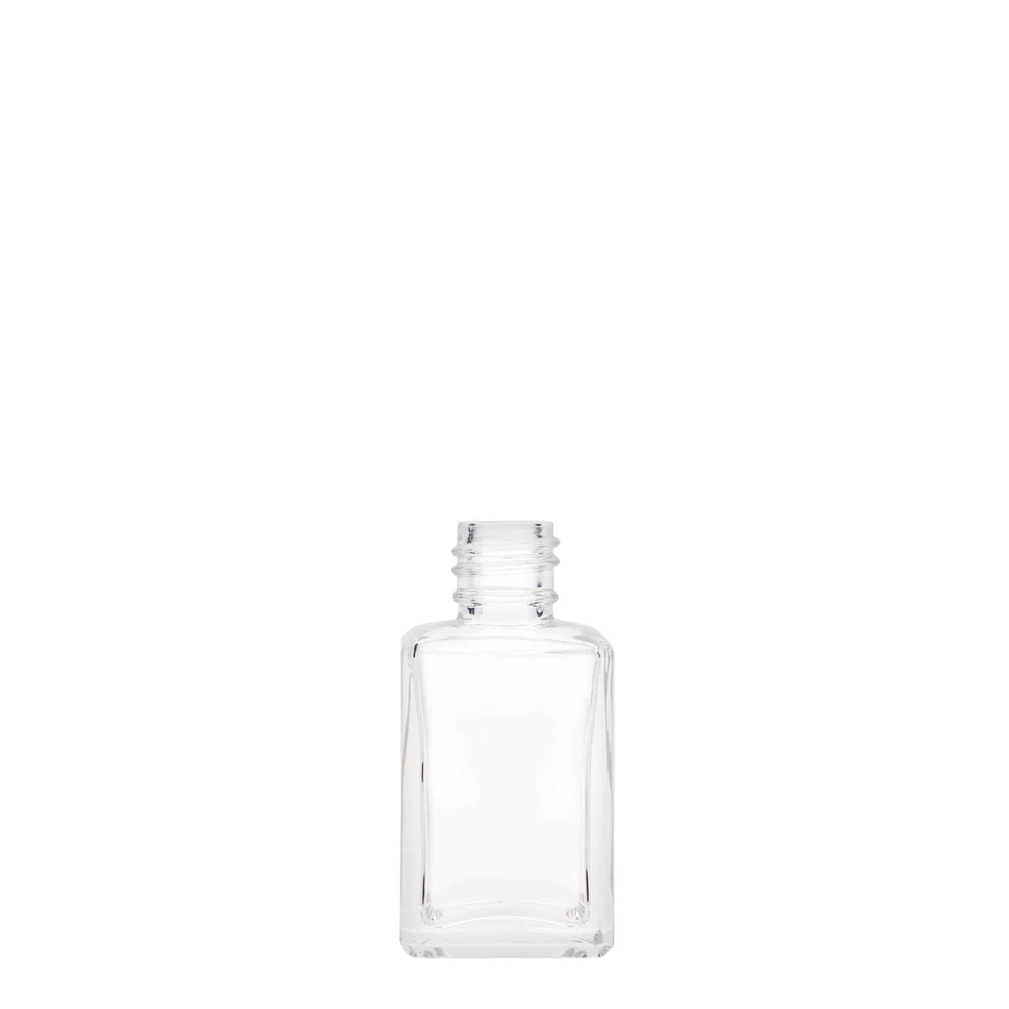 30 ml stiklinis buteliukas „Tamme“, kvadratinis, anga: PP 18