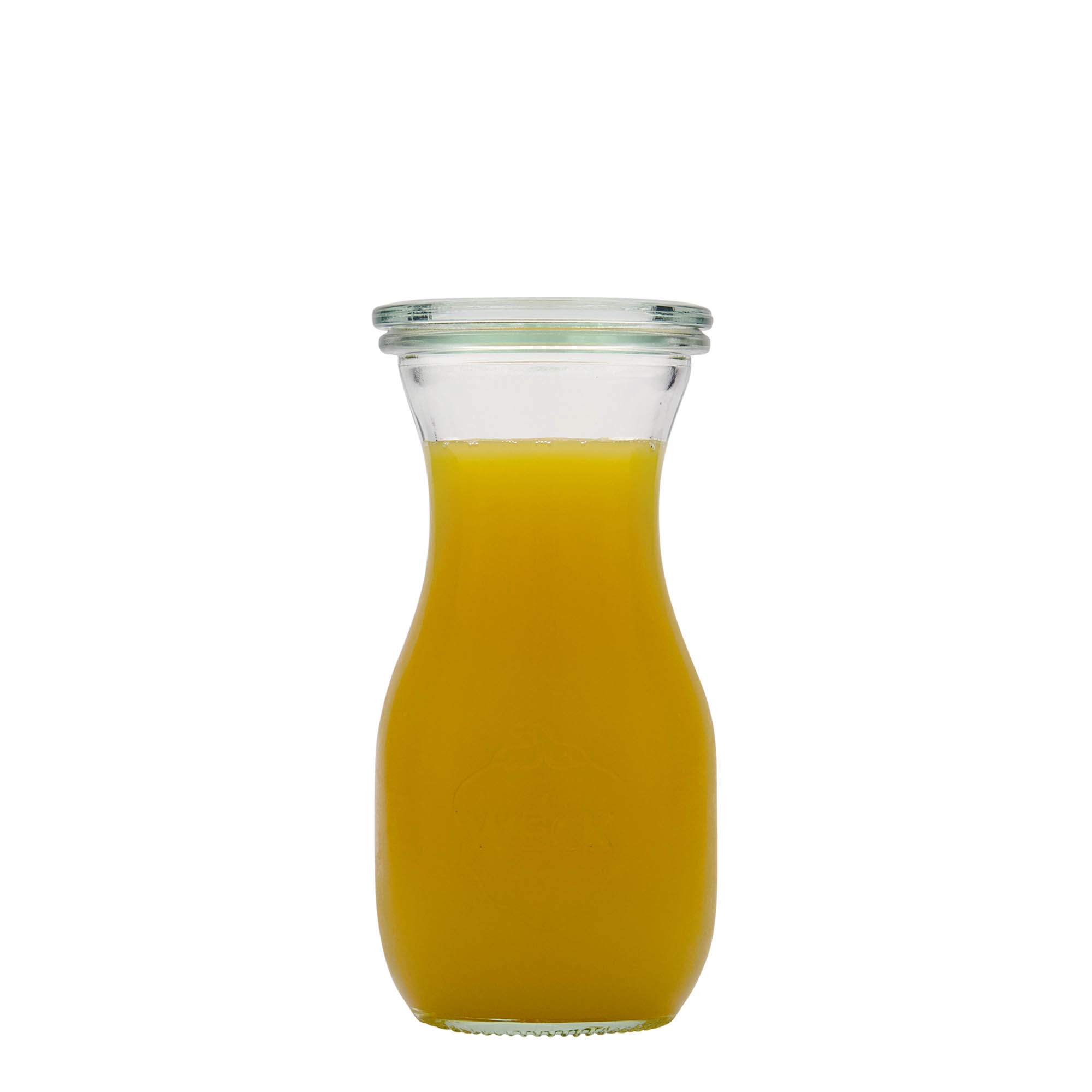 250 ml WECK sultų butelis, anga: apvali kraštinė 250 ml WECK sultų butelis, anga: apvali kraštinė