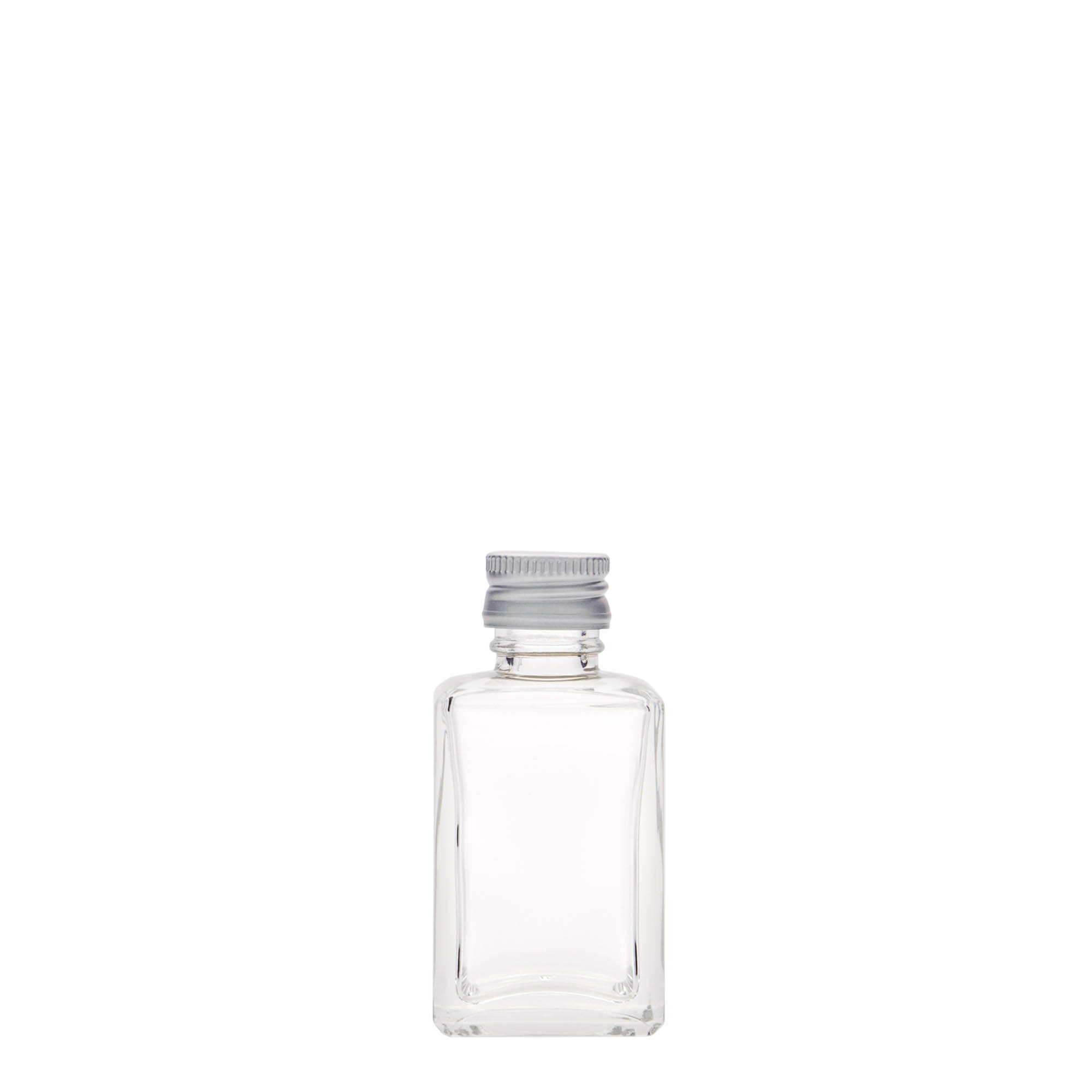 30 ml stiklinis buteliukas „Tamme“, kvadratinis, anga: PP 18 30 ml stiklinis buteliukas „Tamme“, kvadratinis, anga: PP 18