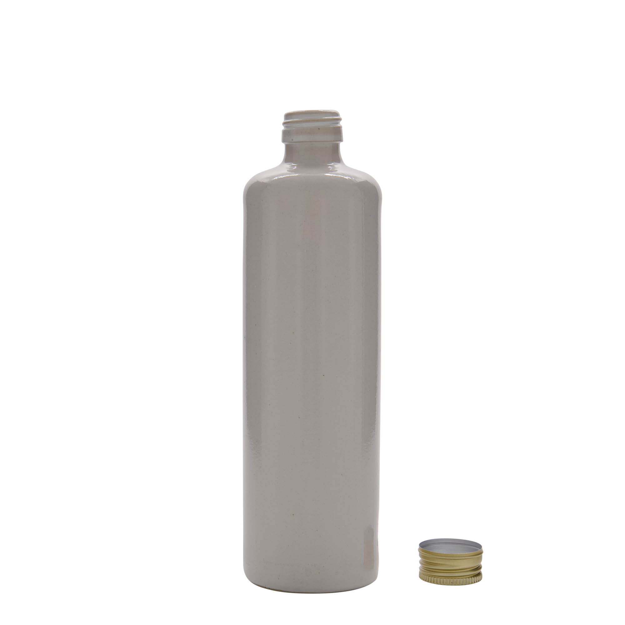 500 ml molinis ąsotis, akmens masės, baltas, burna: PP 31,5