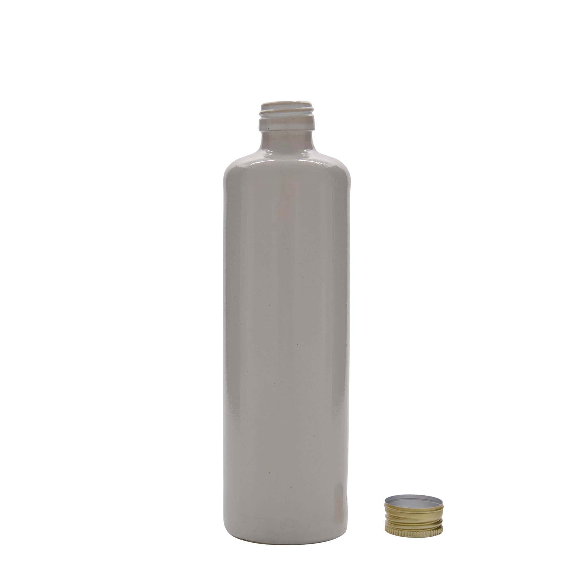 500 ml molinis ąsotis, akmens masės, baltas, burna: PP 31,5
