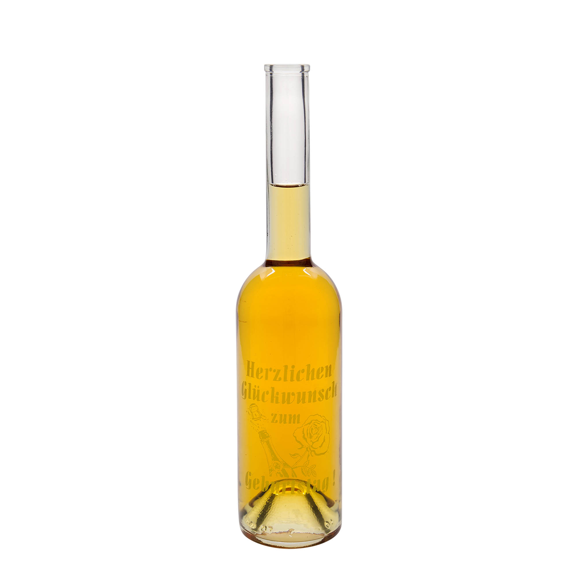 500 ml stiklinis butelis „Opera“, motyvas: obuolys, anga: kamštis 500 ml stiklinis butelis „Opera“, motyvas: obuolys, anga: kamštis