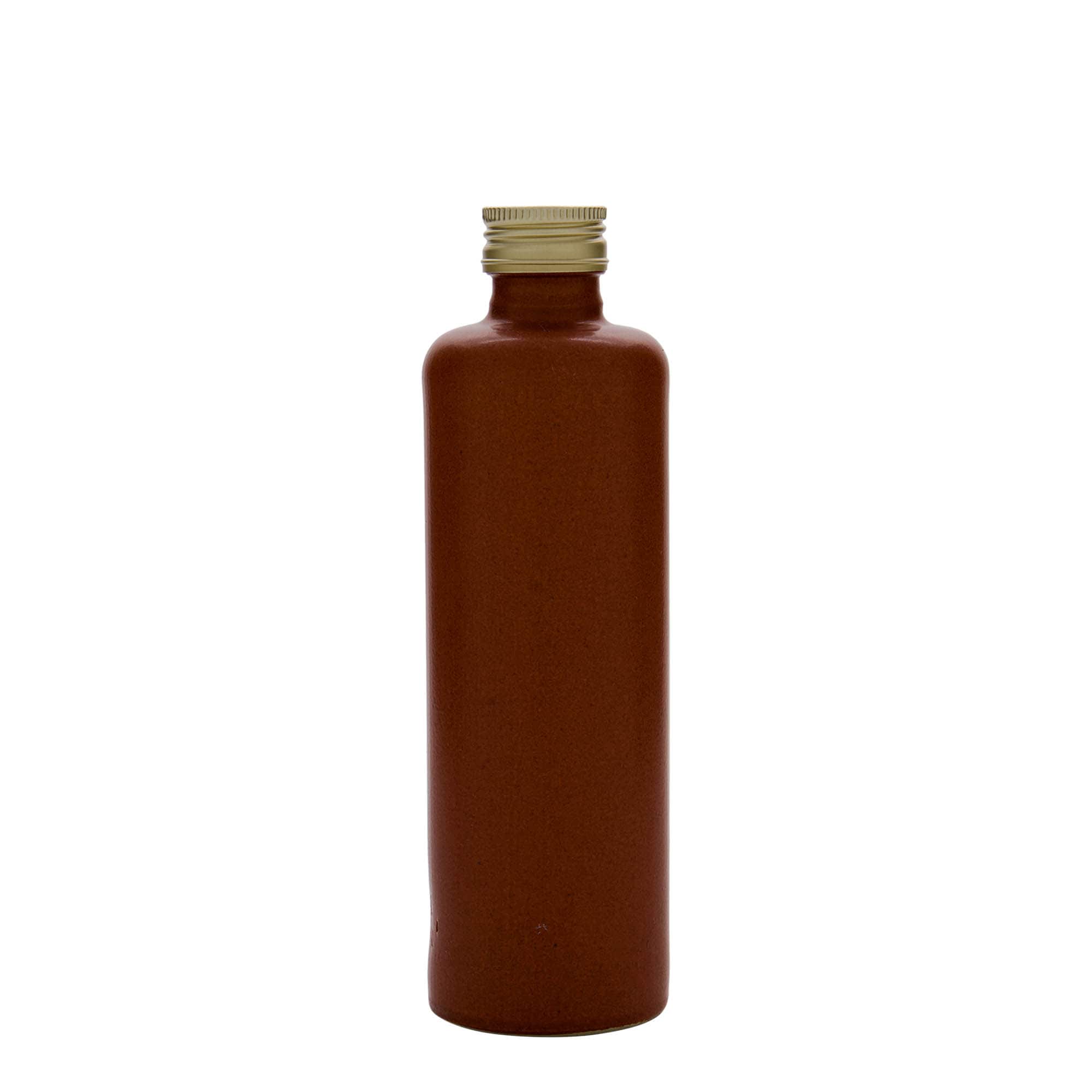 350 ml molinis ąsotis, keraminis, raudonai-rudas, burnos anga: PP 31,5