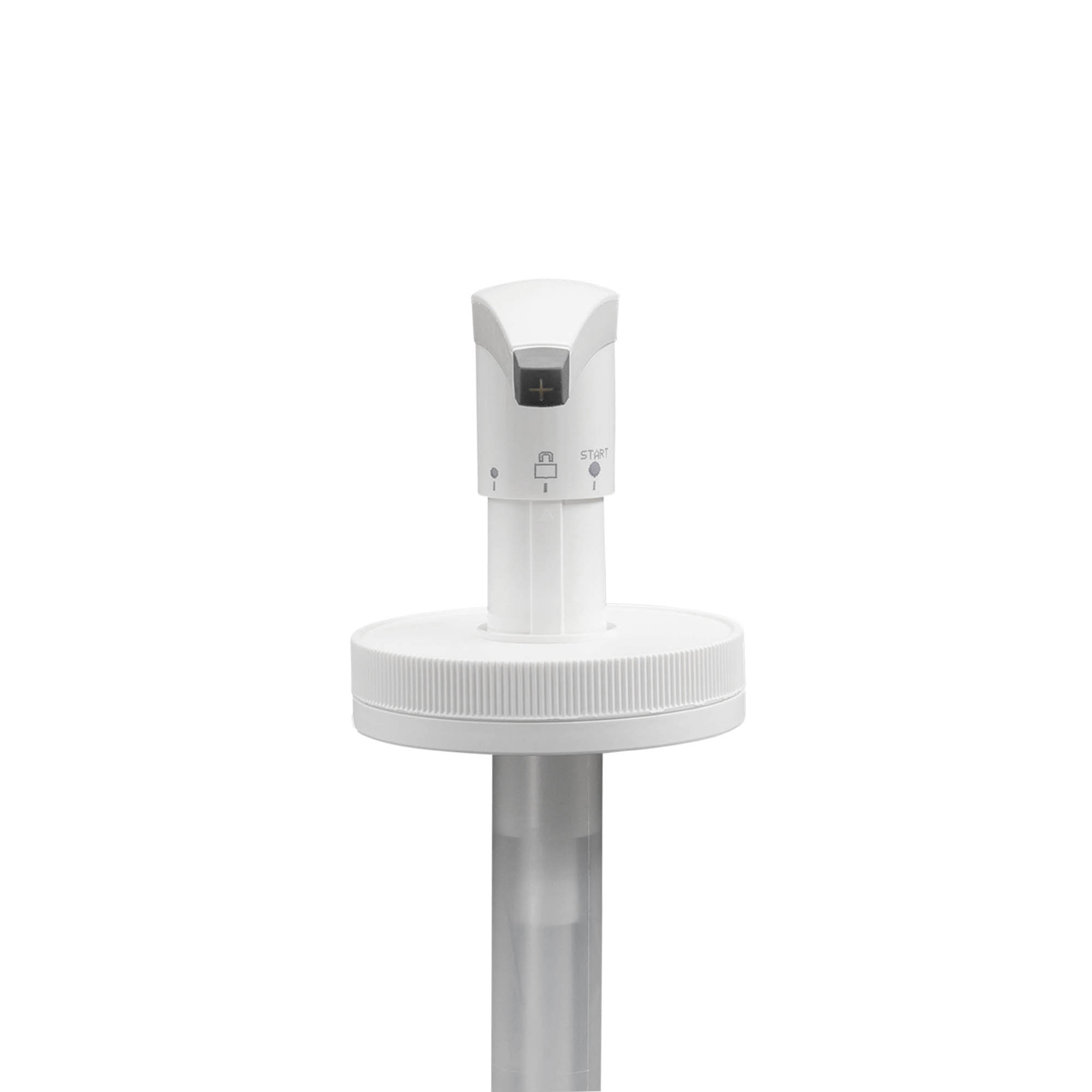 Dozatoriaus pompa 655 ml „Securibox“, PE plastikas, balta, skirta kamščiui: sraigtinis uždarymas Dozatoriaus pompa 655 ml „Securibox“, PE plastikas, balta, skirta kamščiui: sraigtinis uždarymas