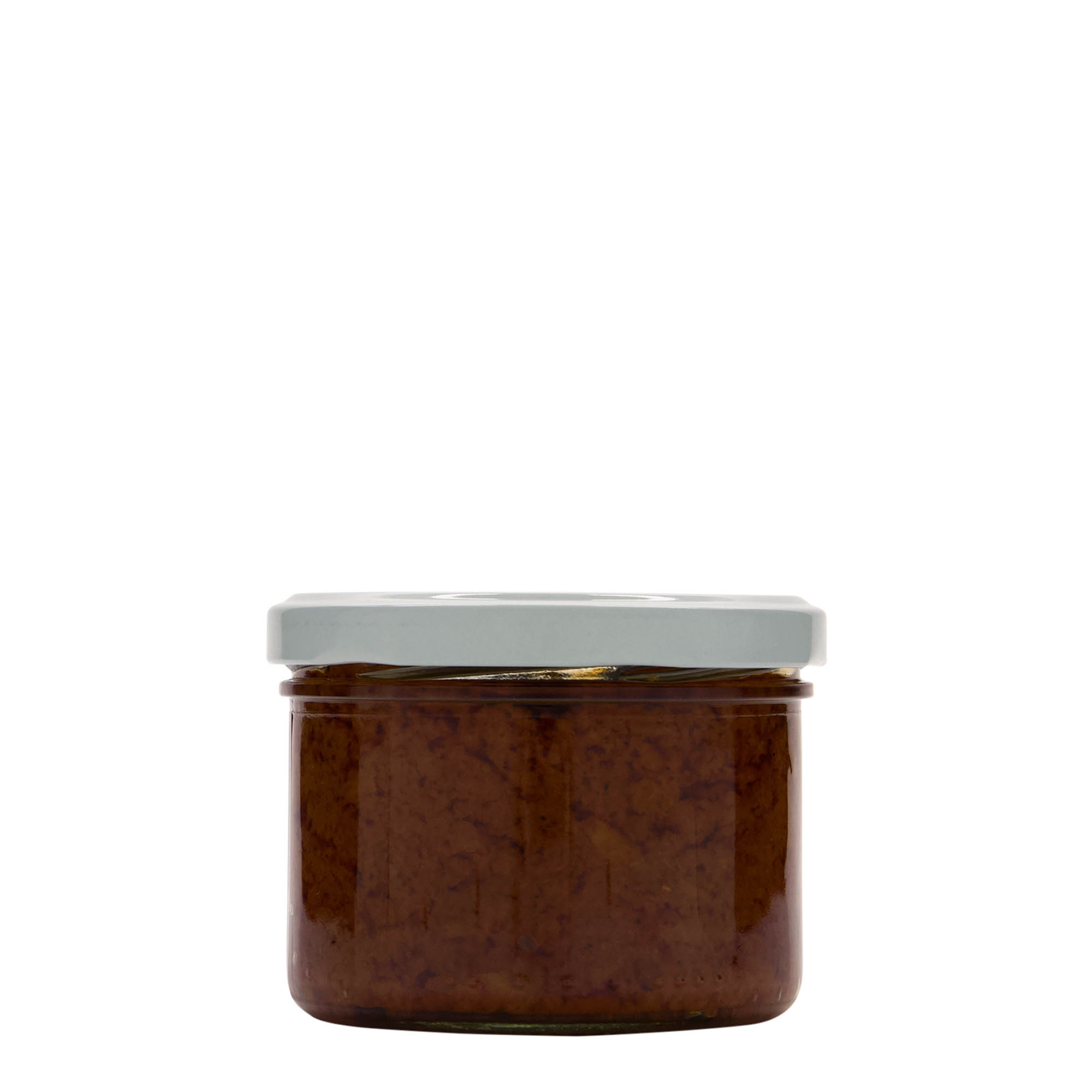 230 ml stiklainis su plačiu kakleliu, atidarymas: sukamas dangtelis (TO 82)