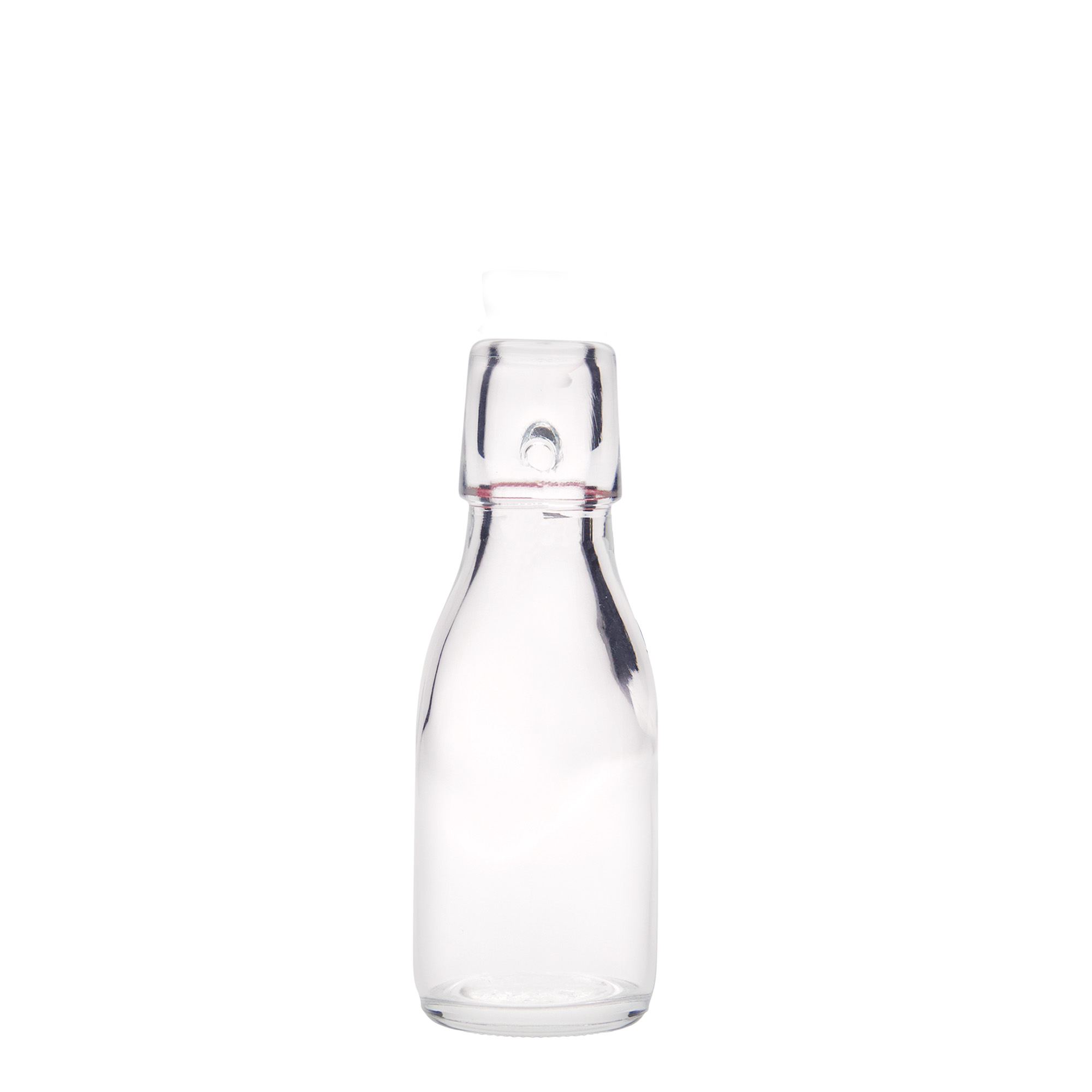 100 ml stiklinis buteliukas „Paul“, anga: spaustukas su uždarymu