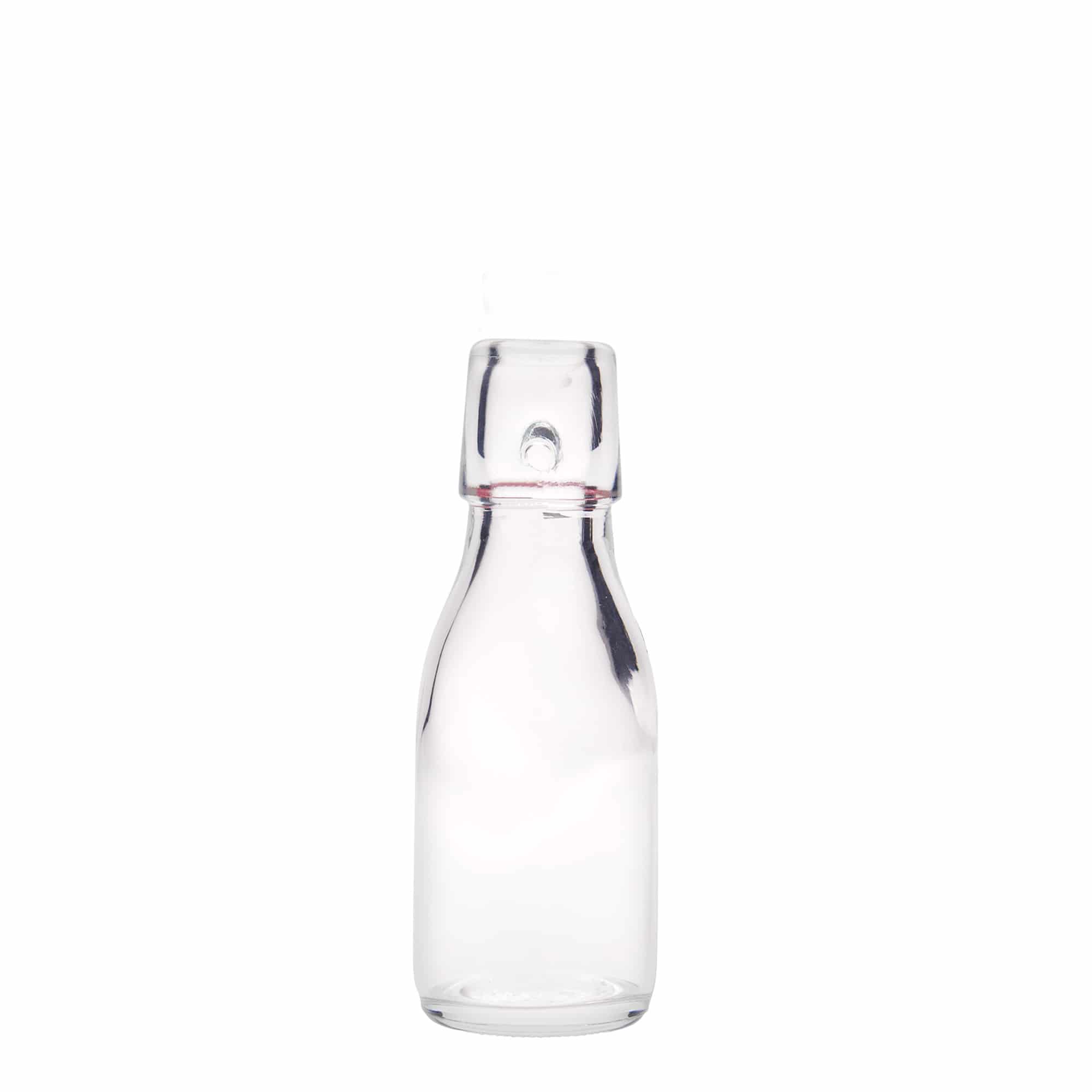 100 ml stiklinis buteliukas „Paul“, anga: spaustukas su uždarymu