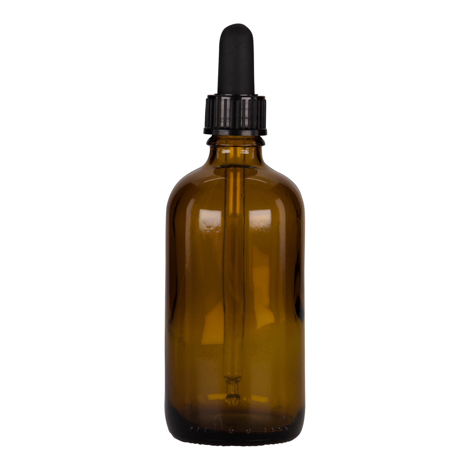 100 ml lašintuvo buteliukas, medicininis, stiklinis, rudo-juodas, burna: DIN 18 100 ml lašintuvo buteliukas, medicininis, stiklinis, rudo-juodas, burna: DIN 18