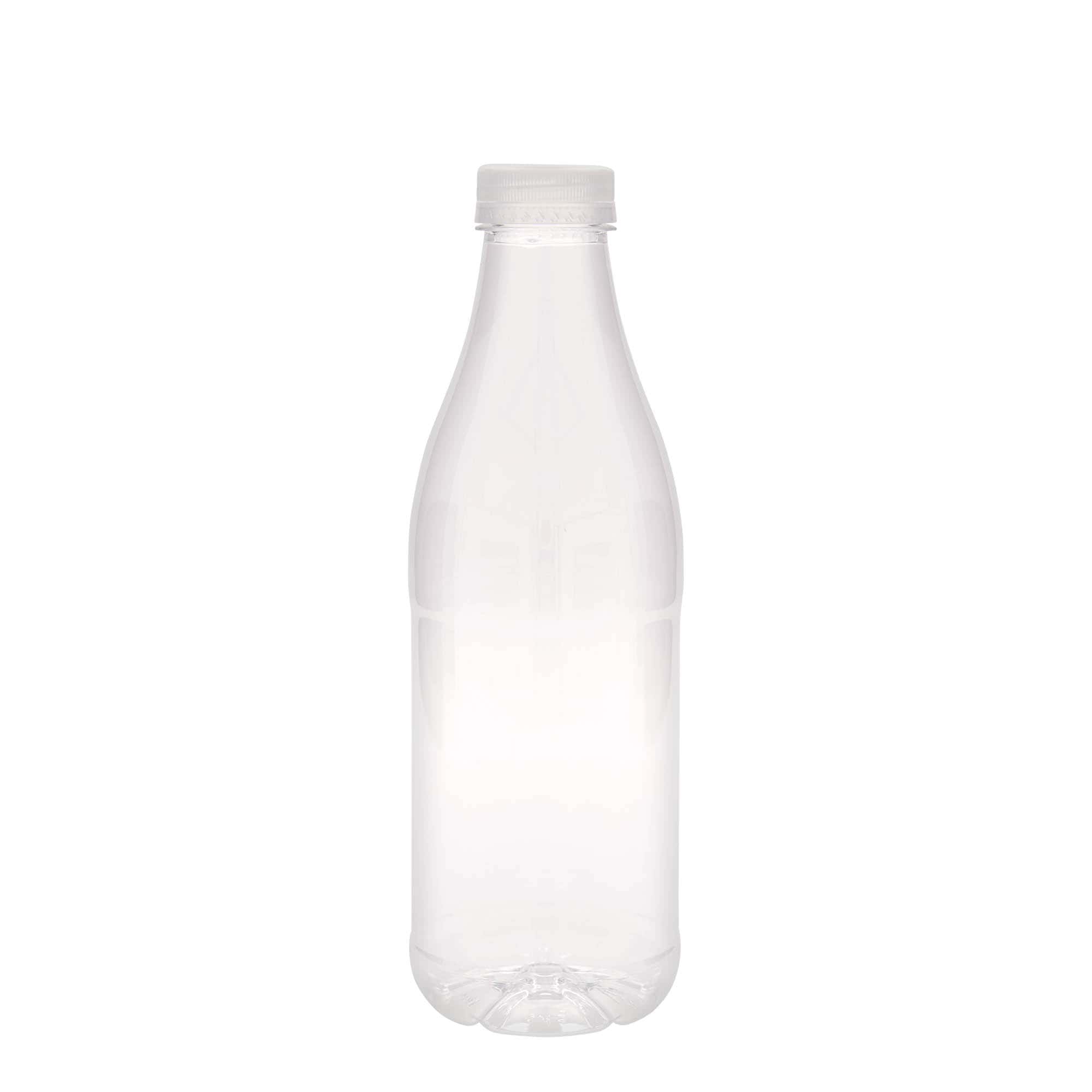 1.000 ml PET butelis „Pienas ir sultys“, plastikas, anga: 38 mm