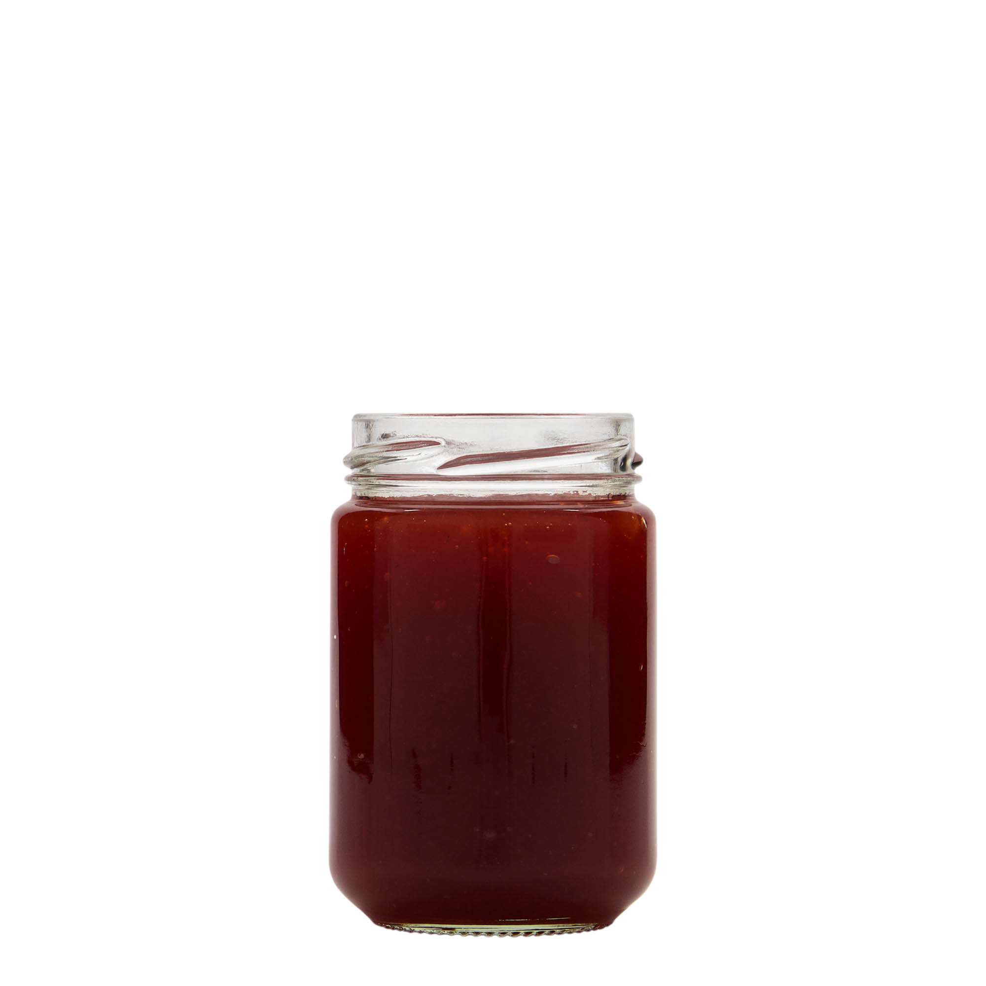 156 ml aukštas apvalus stiklas, anga: Twist-Off (TO 53)
