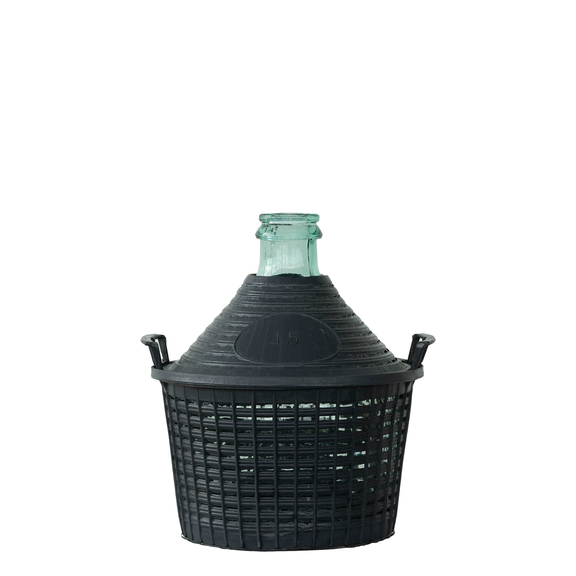 5 l balioninė butelė su siauru kakleliu, stiklas, anga: užlenkiamas dangtelis 5 l balioninė butelė su siauru kakleliu, stiklas, anga: užlenkiamas dangtelis