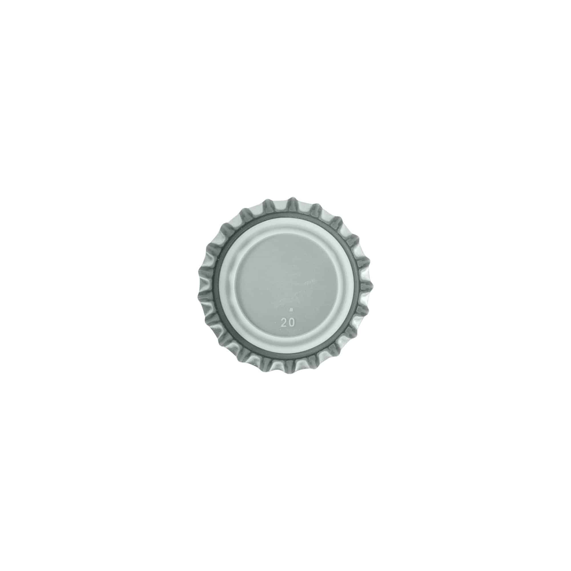 Kronšteinas 26 mm, metalas, sidabrinis Kronšteinas 26 mm, metalas, sidabrinis