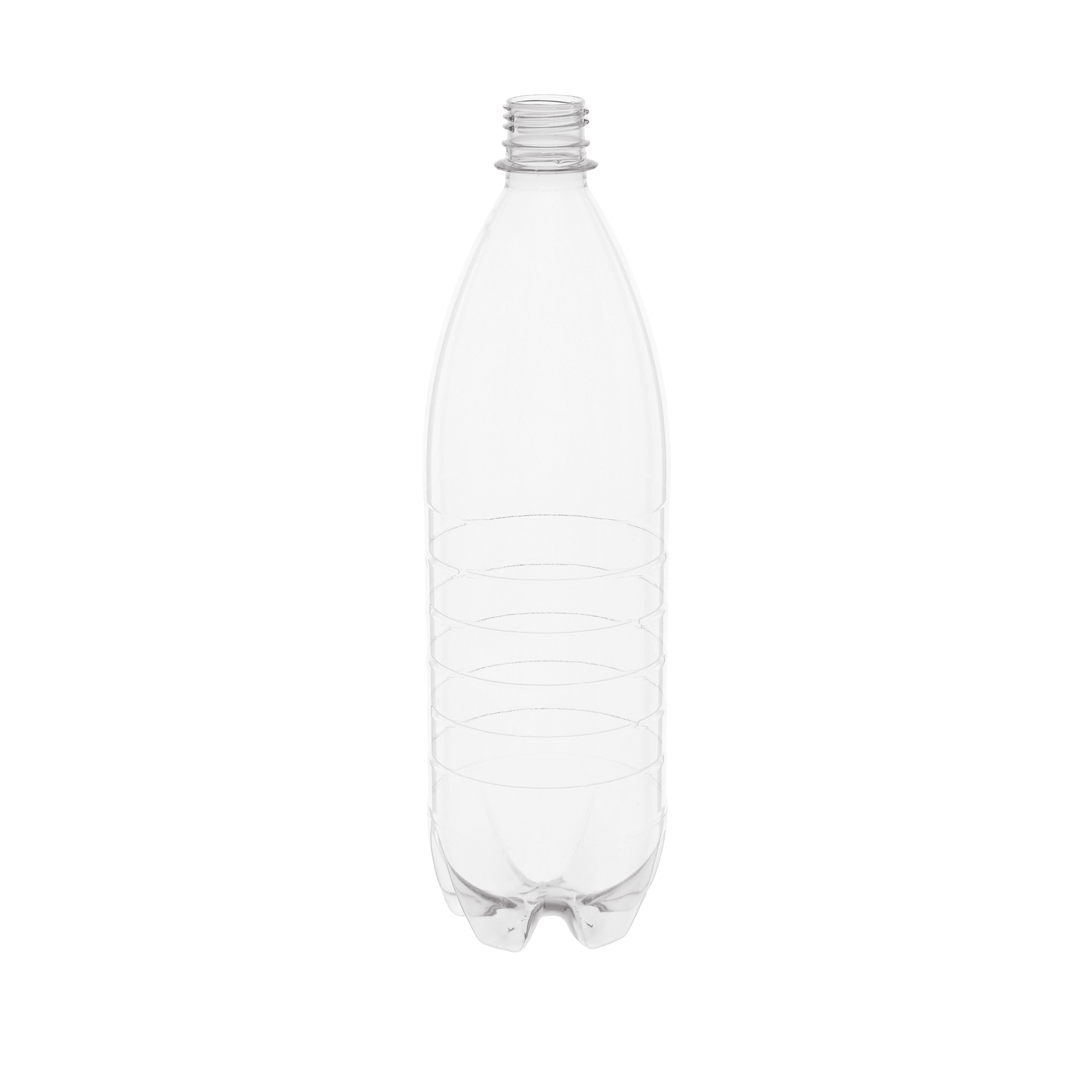 1000 ml PET butelis universalus, plastikas, anga: PCO28 1000 ml PET butelis universalus, plastikas, anga: PCO28