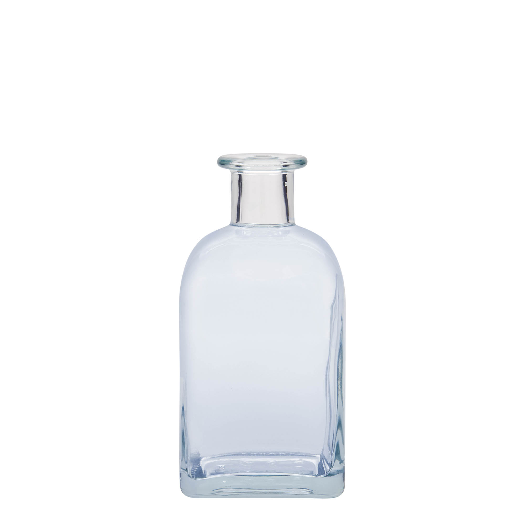 350 ml stiklinis butelis Apotheker Carré, kvadratinis, anga: kamštis 350 ml stiklinis butelis Apotheker Carré, kvadratinis, anga: kamštis