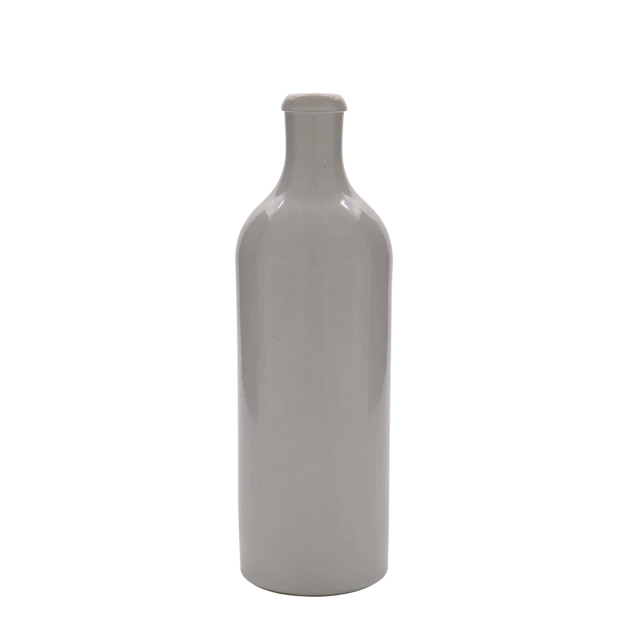 750 ml molinis ąsotis, keraminis, baltas, burna: kamštis 750 ml molinis ąsotis, keraminis, baltas, burna: kamštis