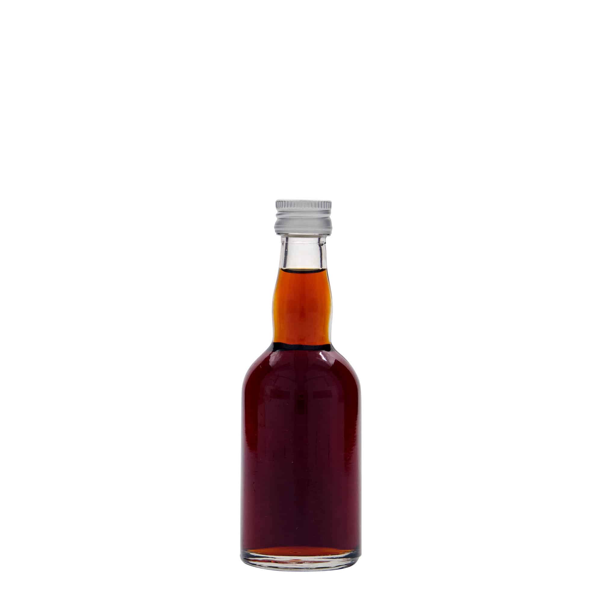 50 ml stiklinis buteliukas „Proba“, anga: PP 18