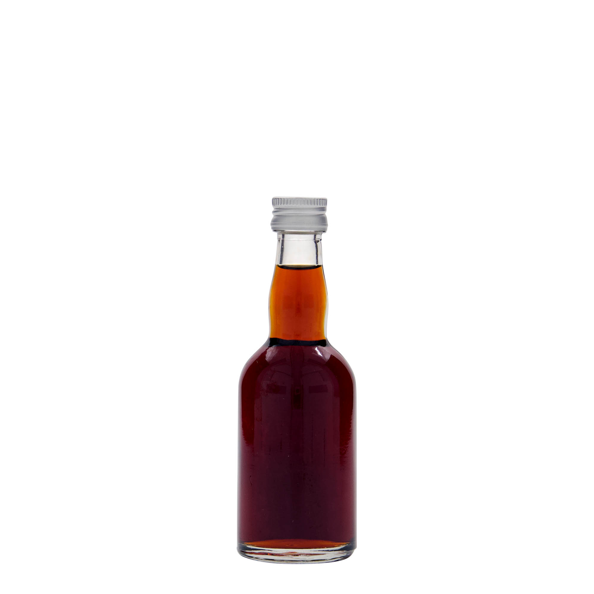 50 ml stiklinis buteliukas „Proba“, anga: PP 18 50 ml stiklinis buteliukas „Proba“, anga: PP 18